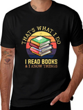 I Read Books & Know Things T-Shirt