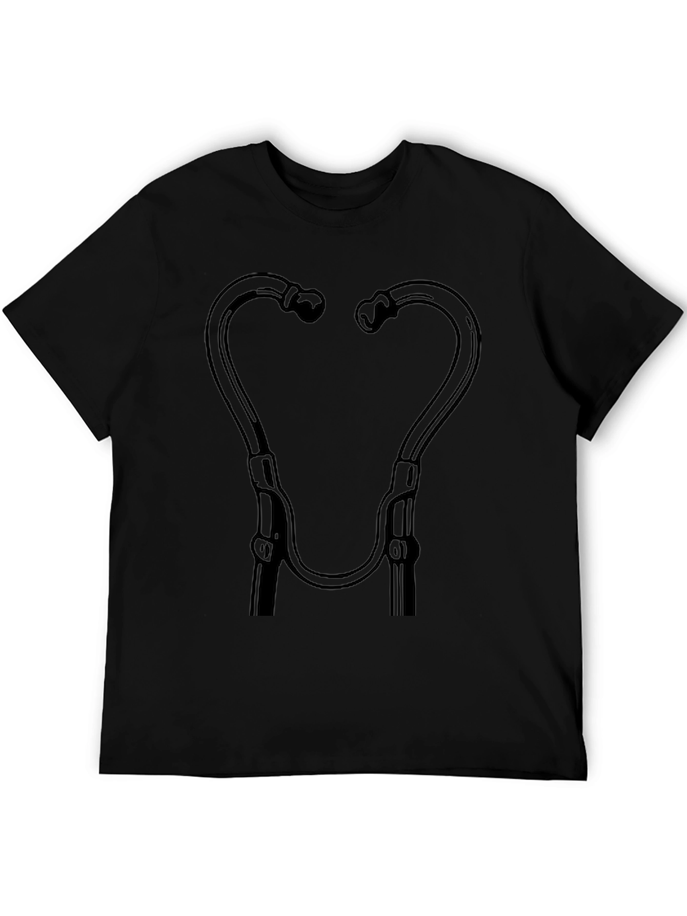 Stethoscope Graphic Tee - Medical Humor Shirt