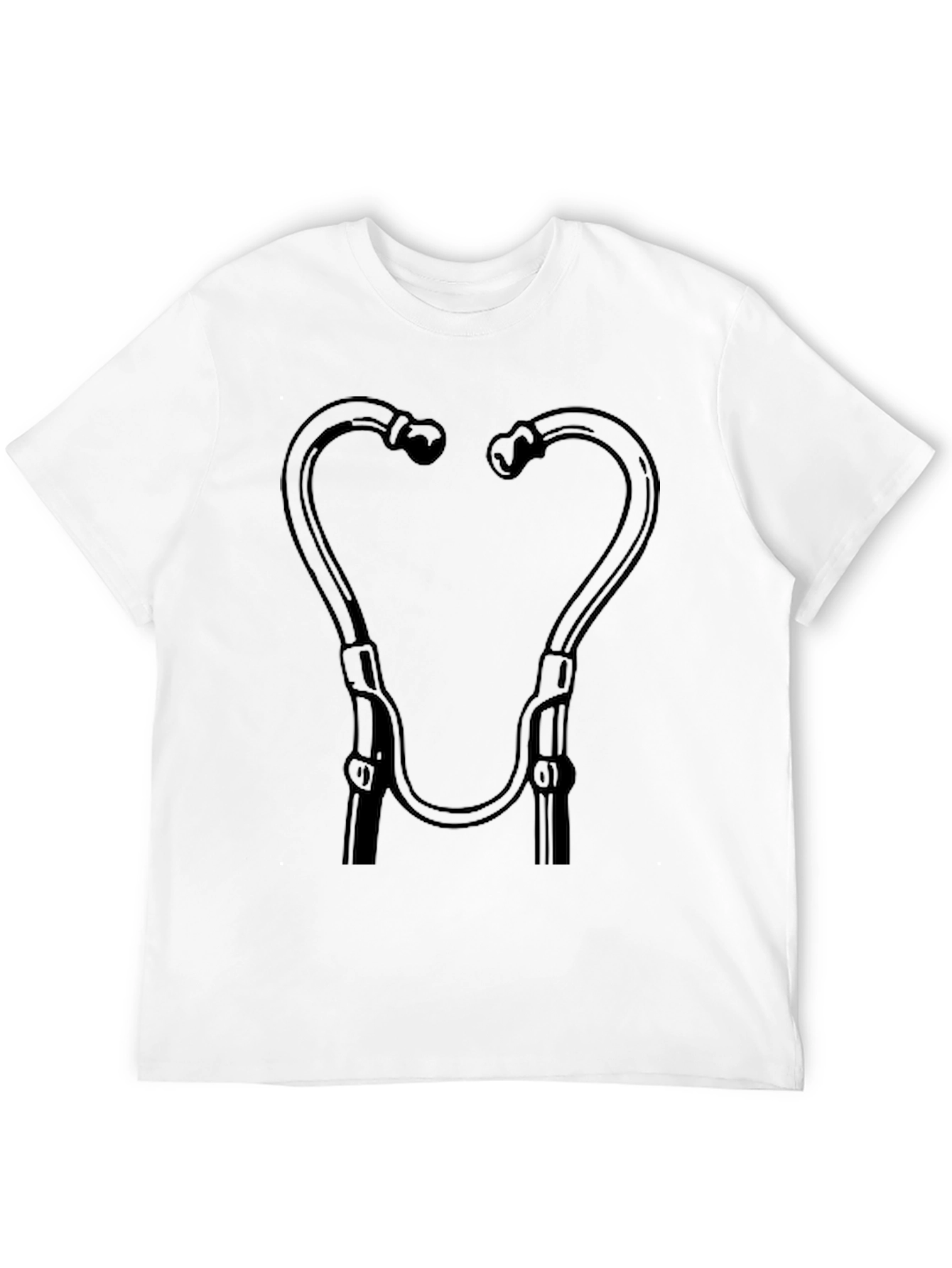 Stethoscope Graphic Tee - Medical Humor Shirt