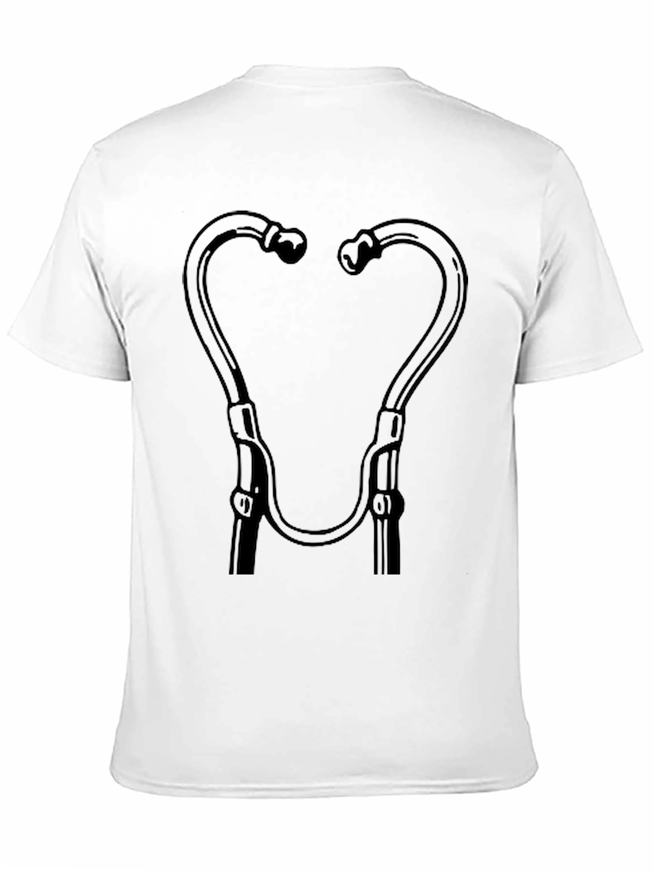 Stethoscope Graphic Tee - Medical Humor Shirt