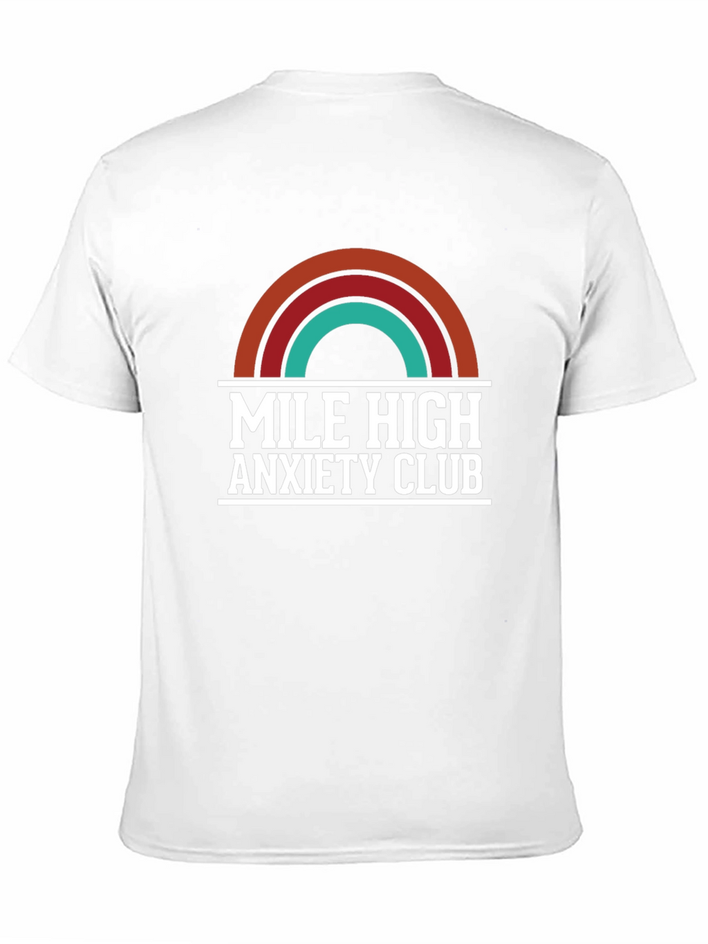 Mile High Anxiety Club T-Shirt Retro Design