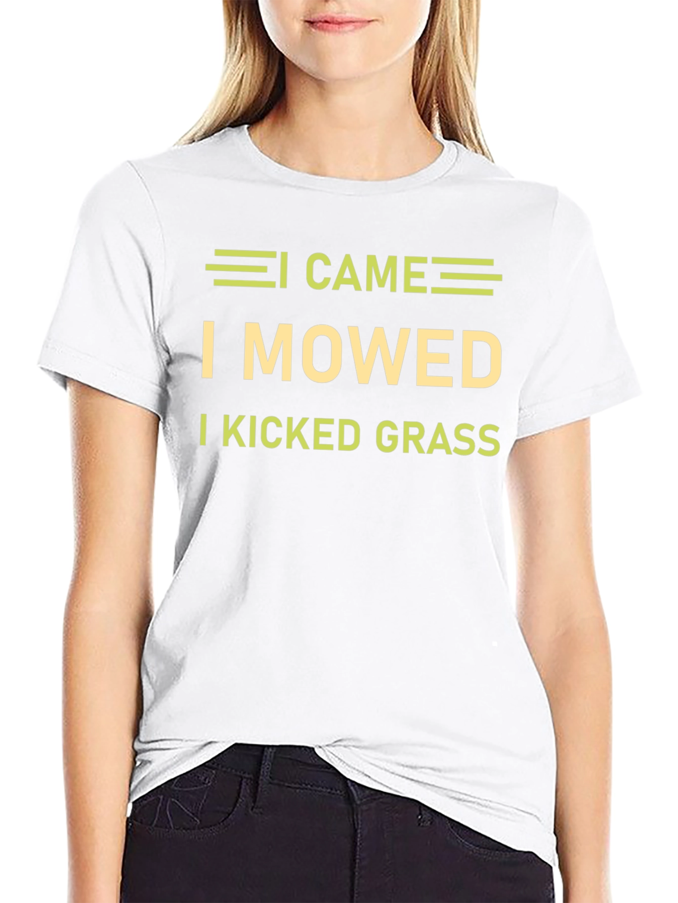 I Came I Mowed I Kicked Grass T-Shirt