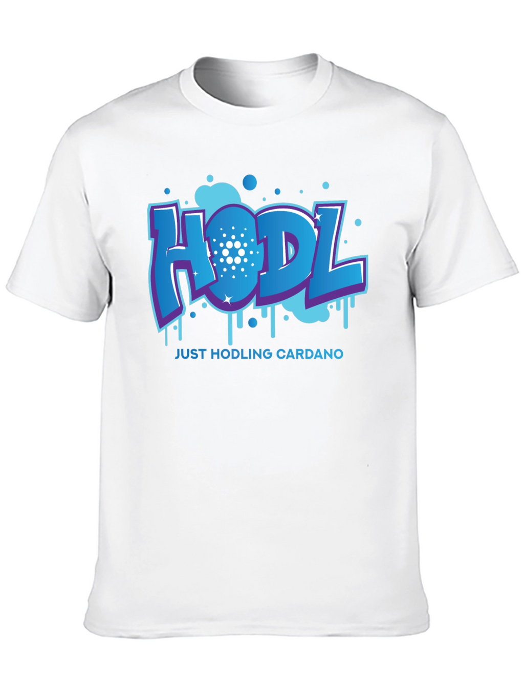 HODL Cardano Black T-Shirt