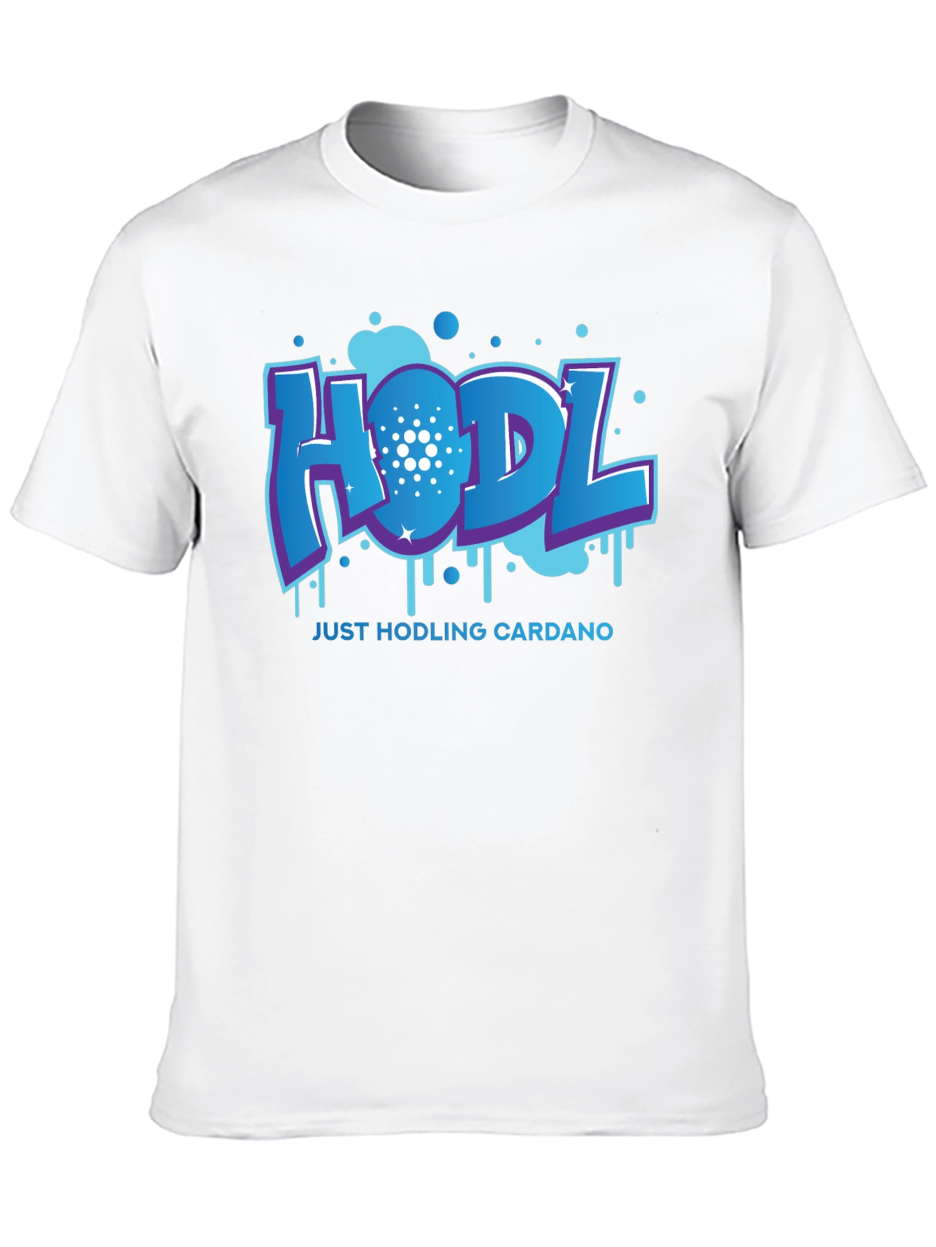 HODL Cardano Black T-Shirt