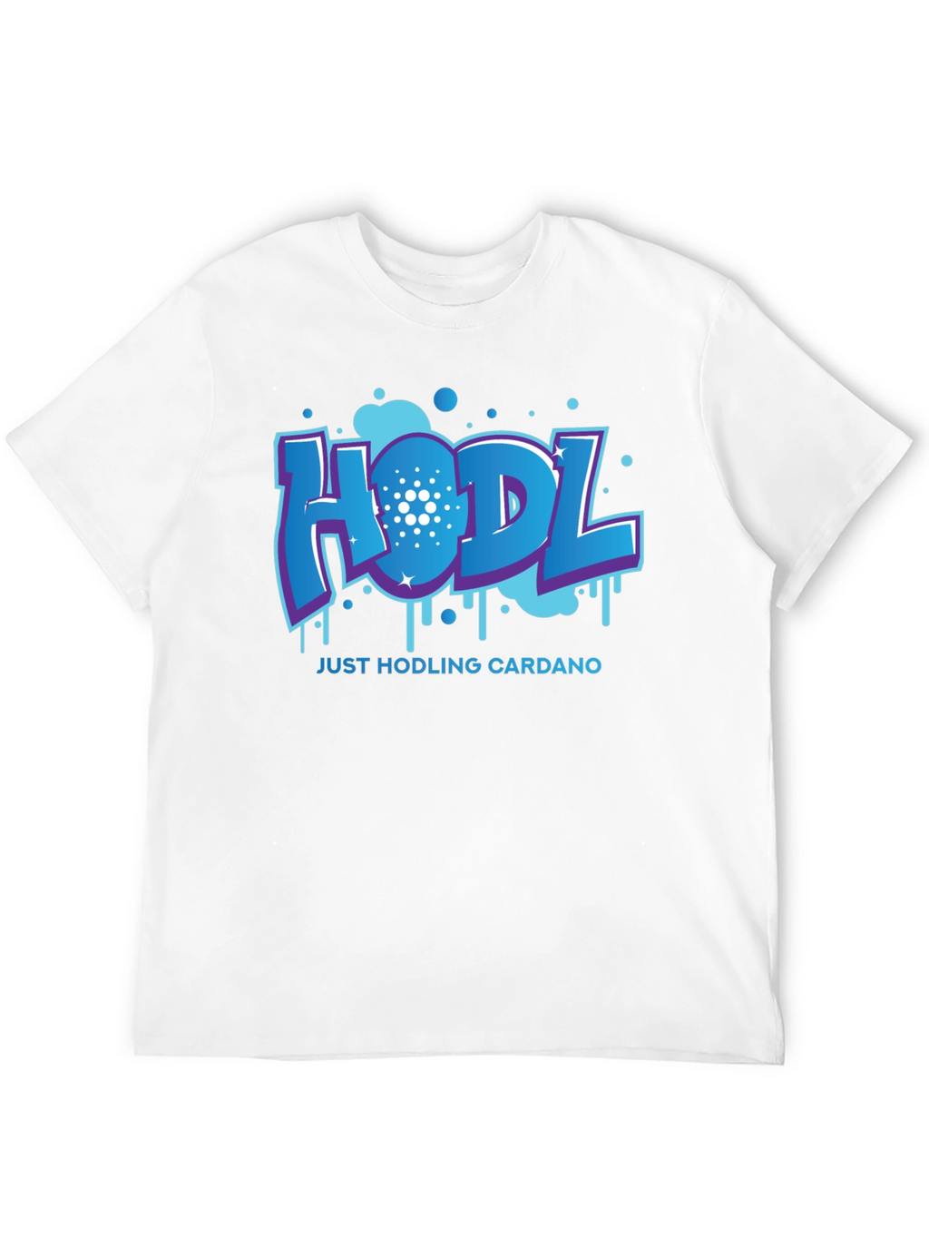 HODL Cardano Black T-Shirt