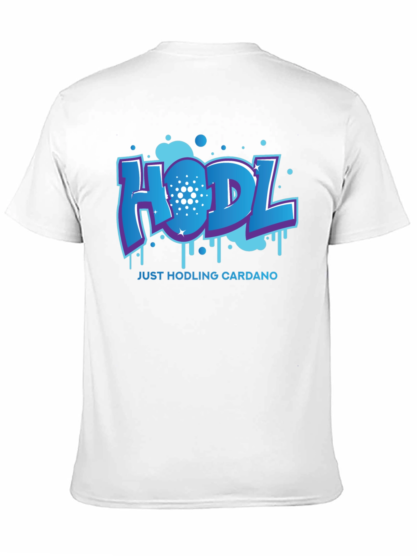 HODL Cardano Black T-Shirt