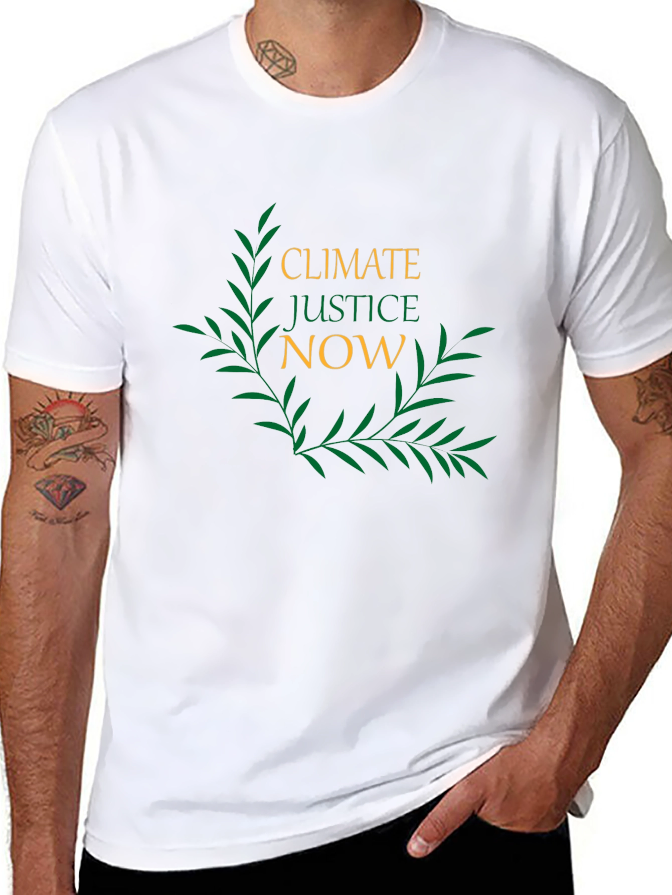 Climate Justice Now Graphic T-Shirt