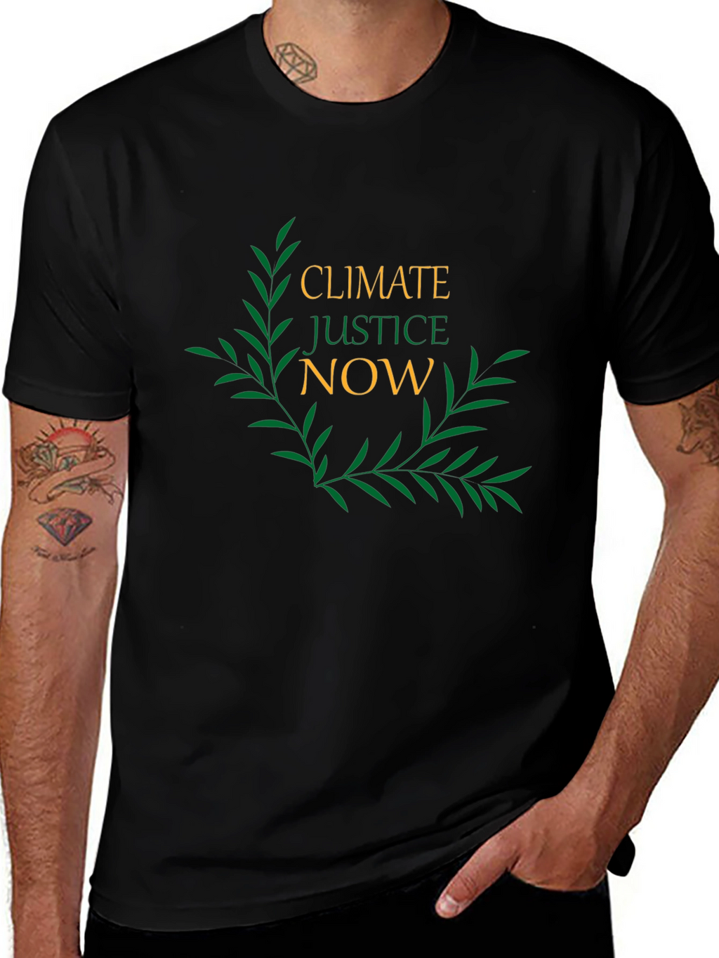 Climate Justice Now Graphic T-Shirt