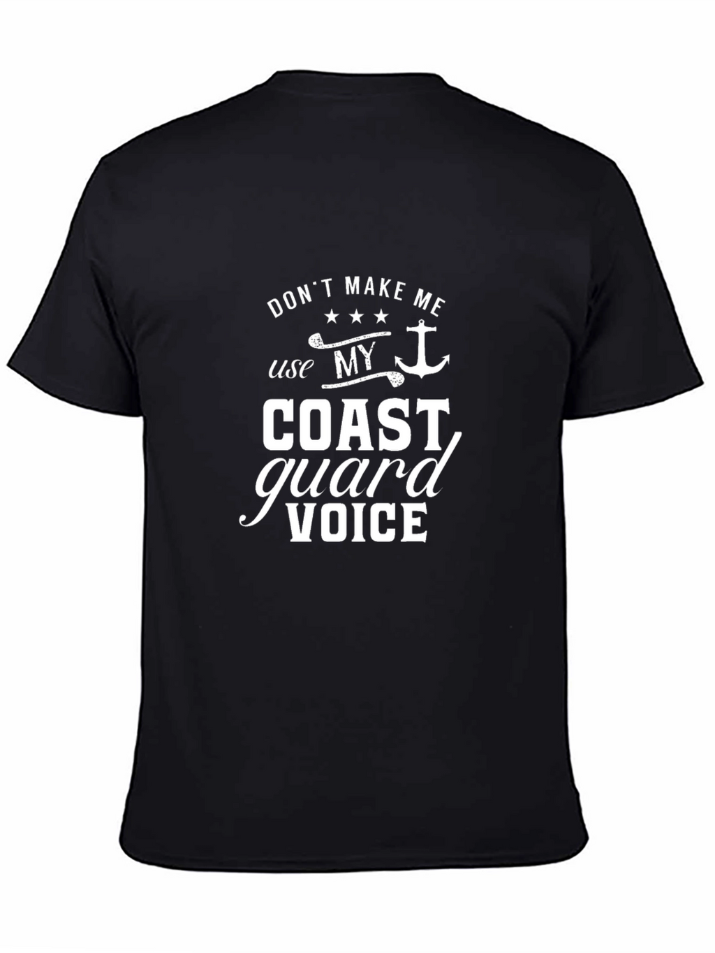 Coast Guard Voice Graphic Tee - Black T-Shirt