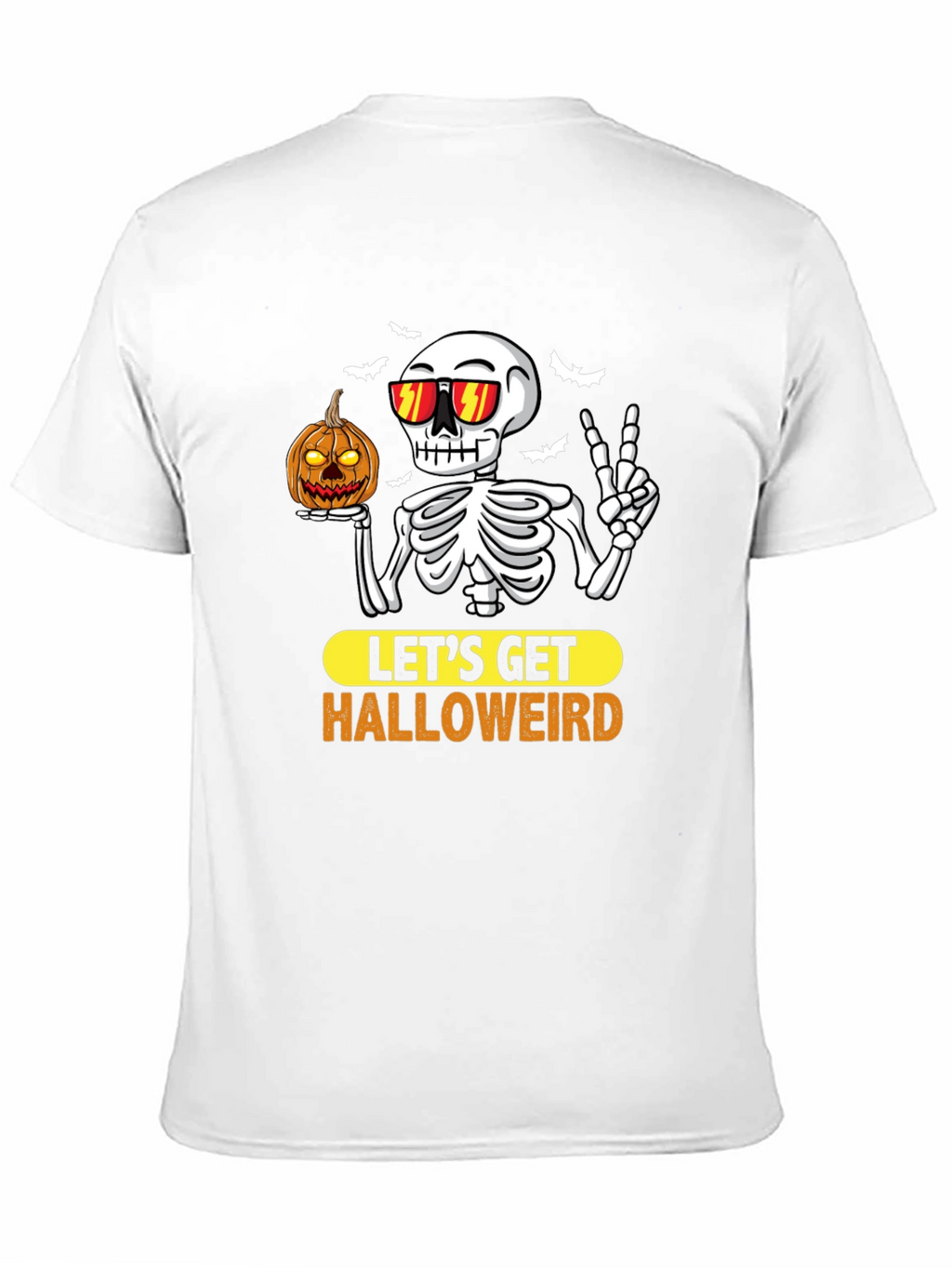 Halloweird Skeleton Graphic T-Shirt