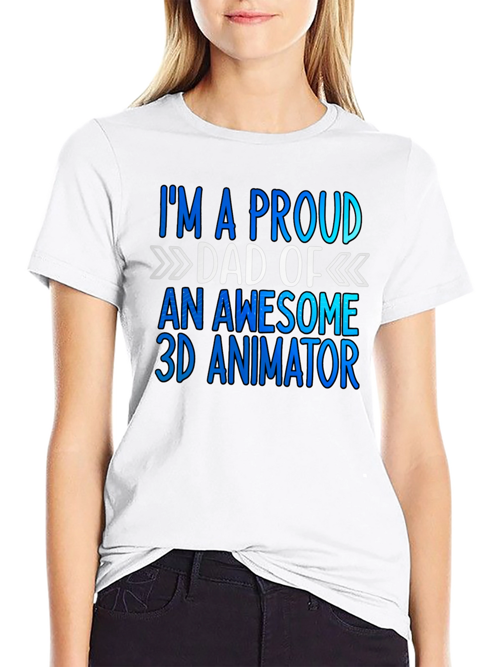 Proud Dad of a 3D Animator T-Shirt