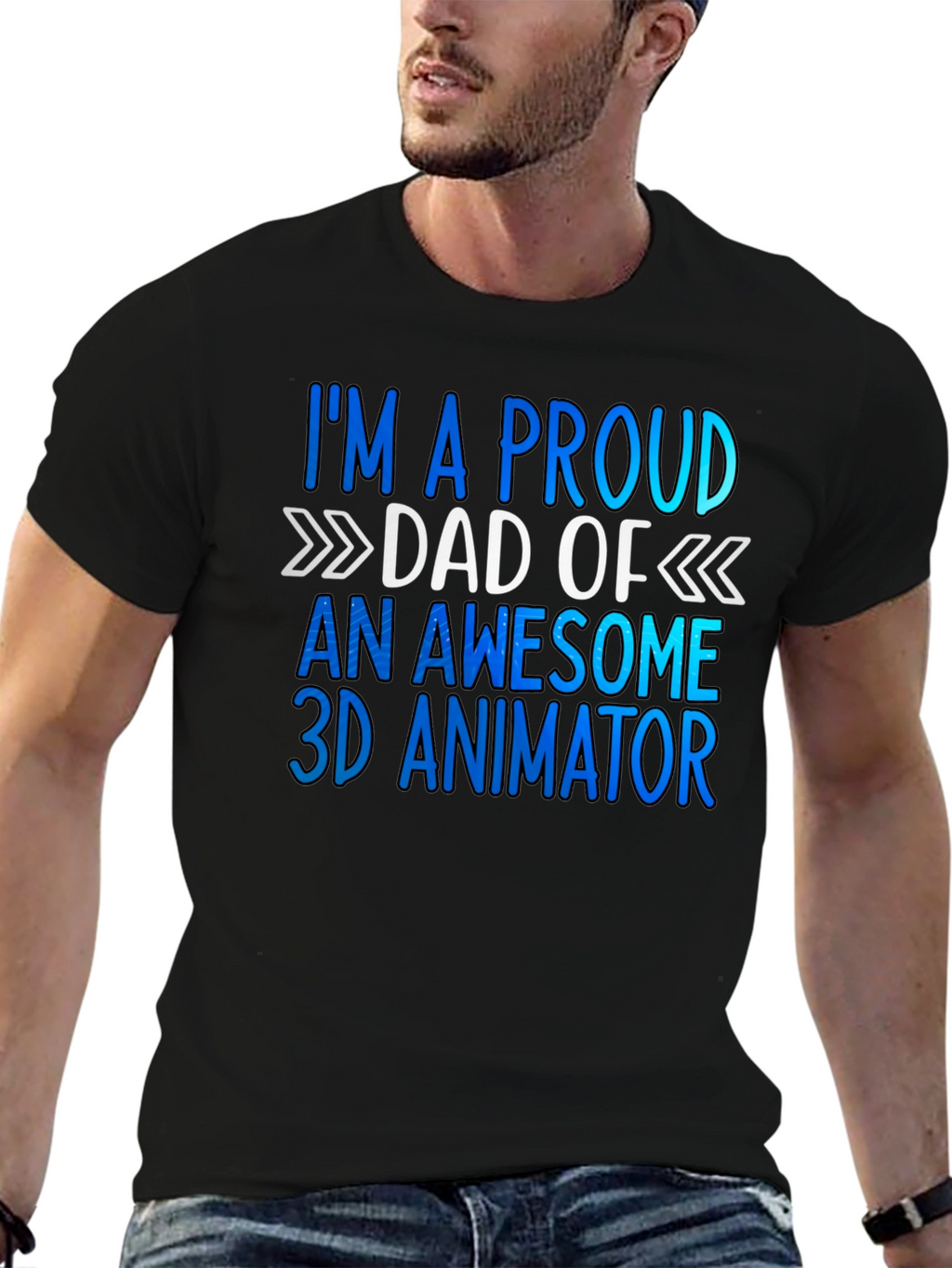 Proud Dad of a 3D Animator T-Shirt