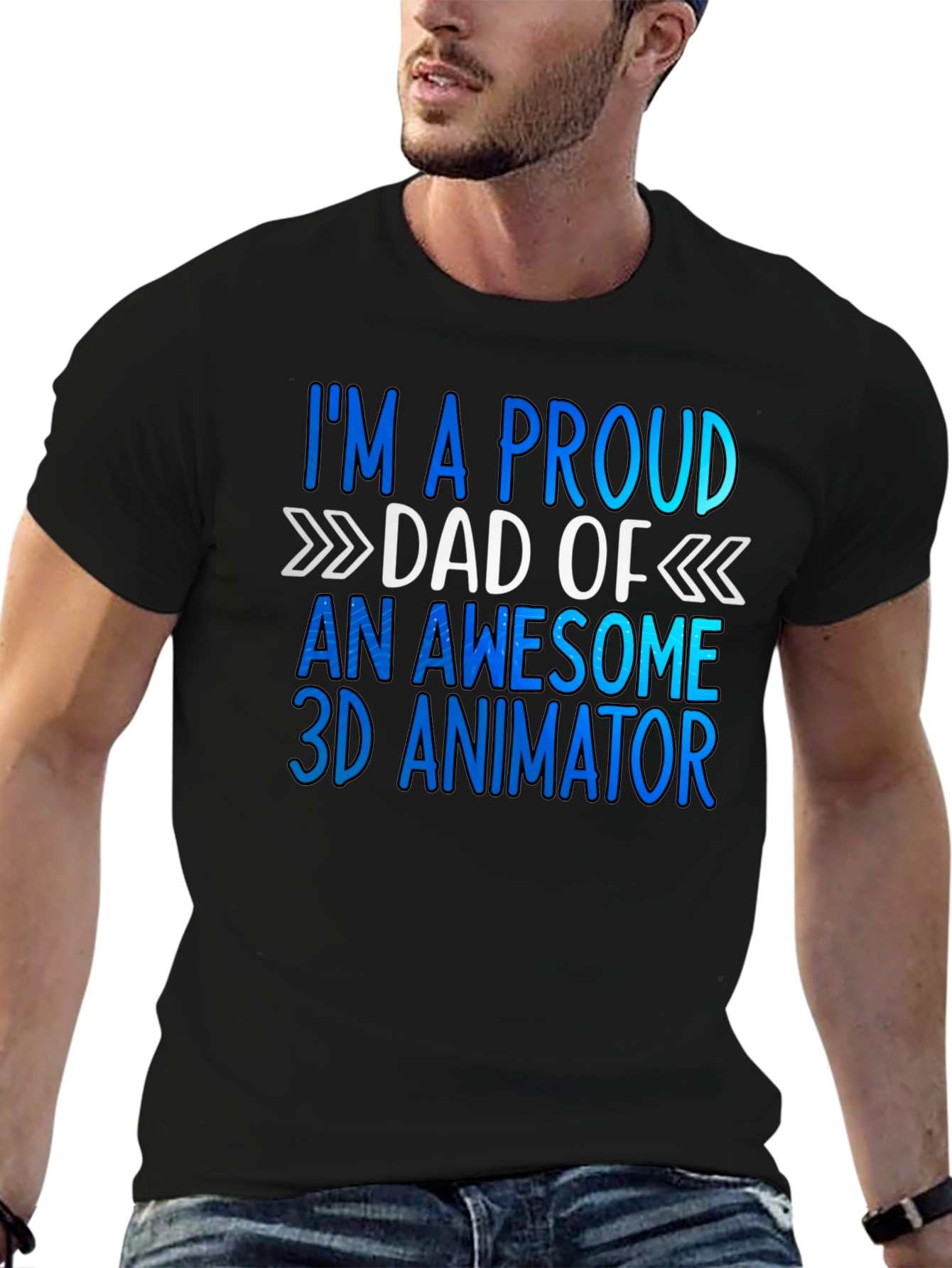 Proud Dad of a 3D Animator T-Shirt