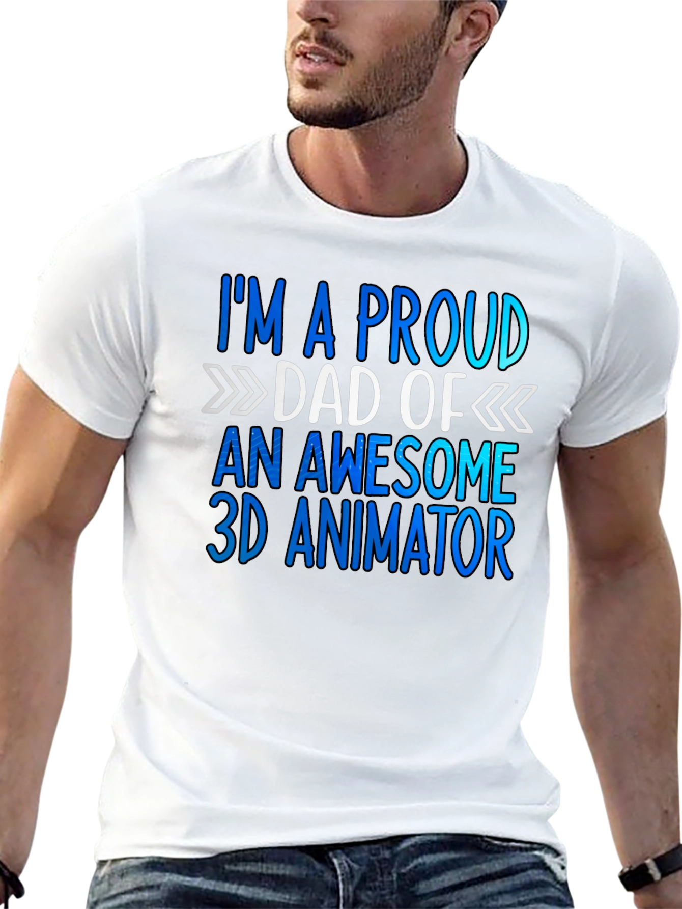 Proud Dad of a 3D Animator T-Shirt