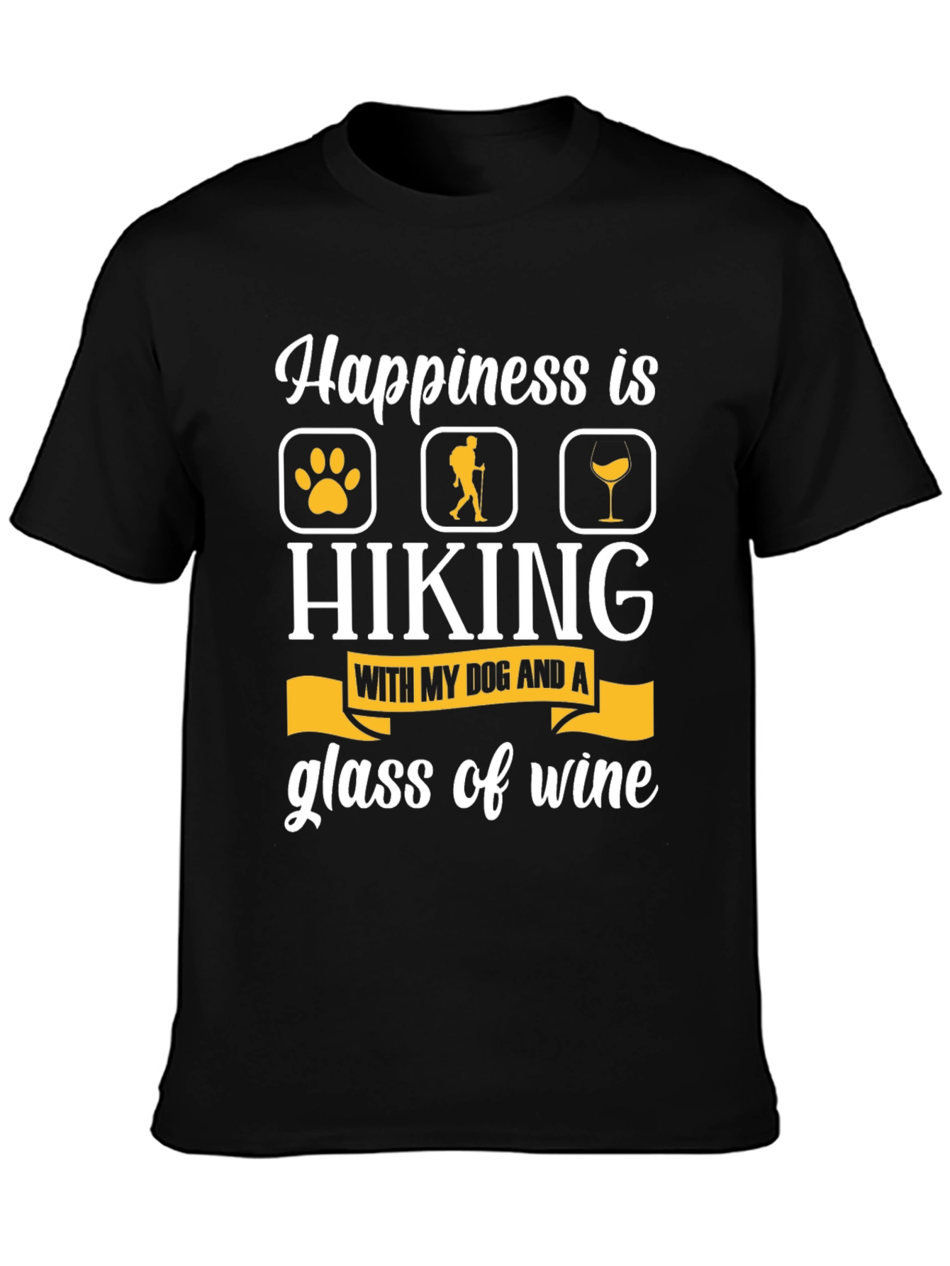 Happiness is Hiking T-Shirt