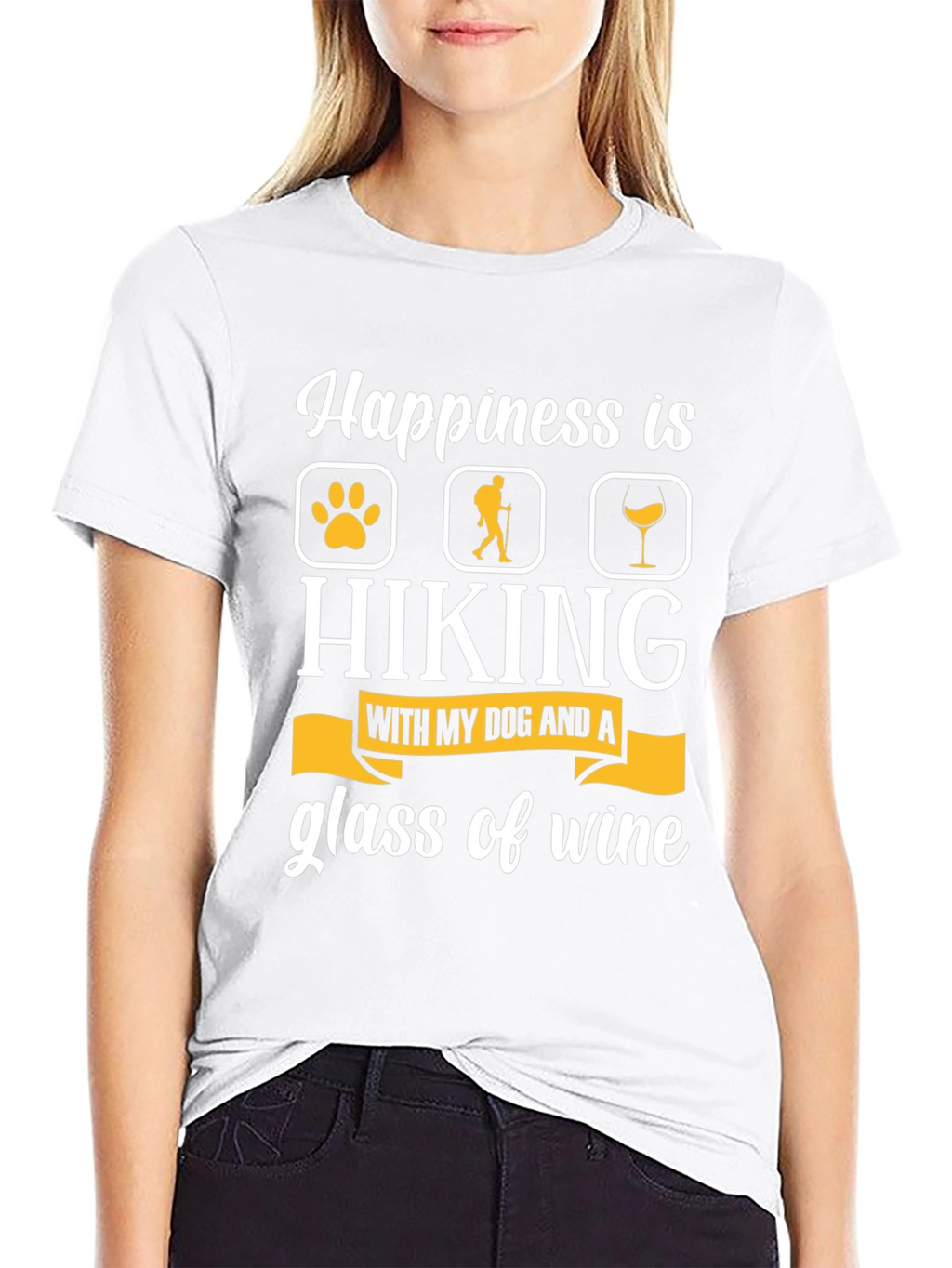 Happiness is Hiking T-Shirt