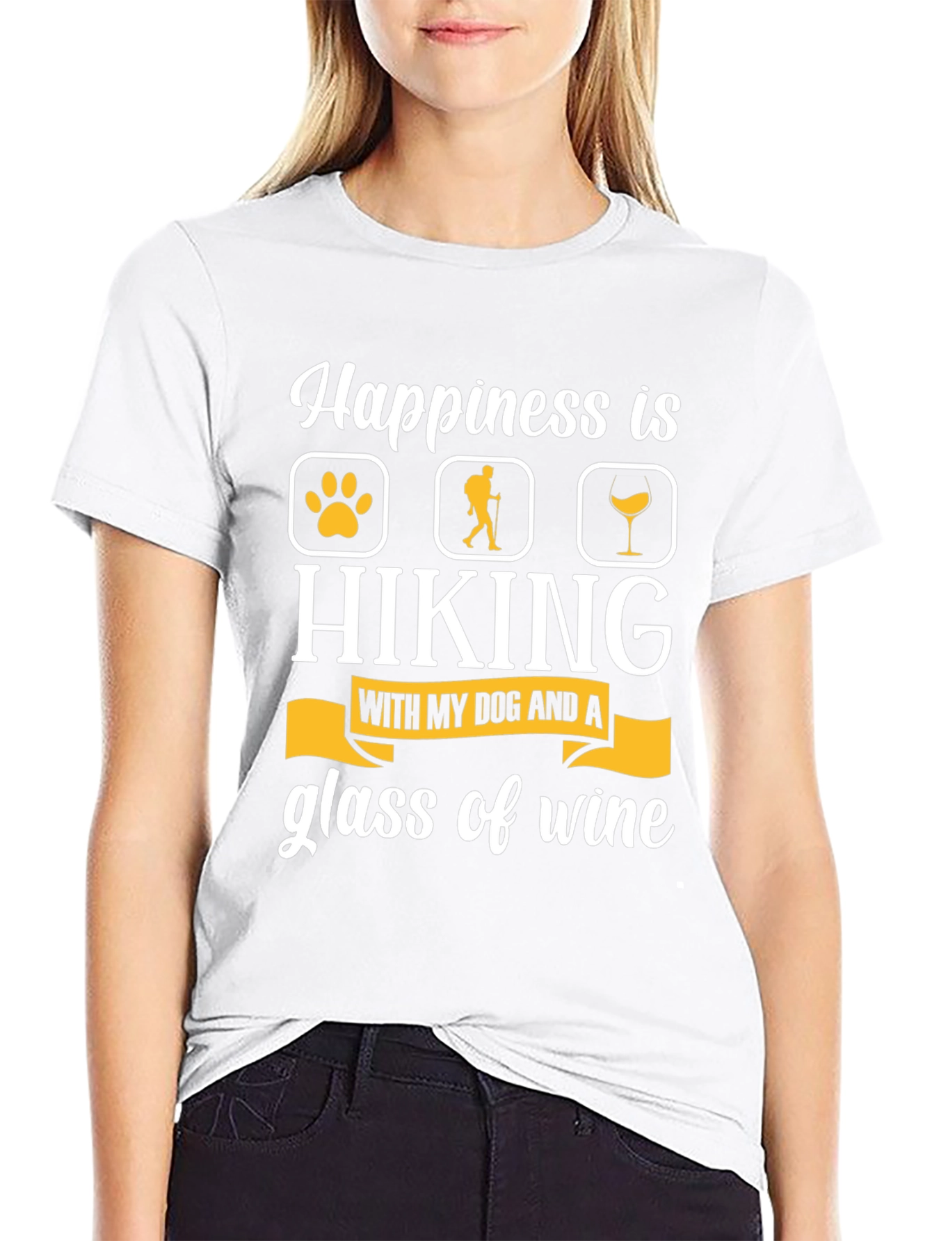 Happiness is Hiking T-Shirt