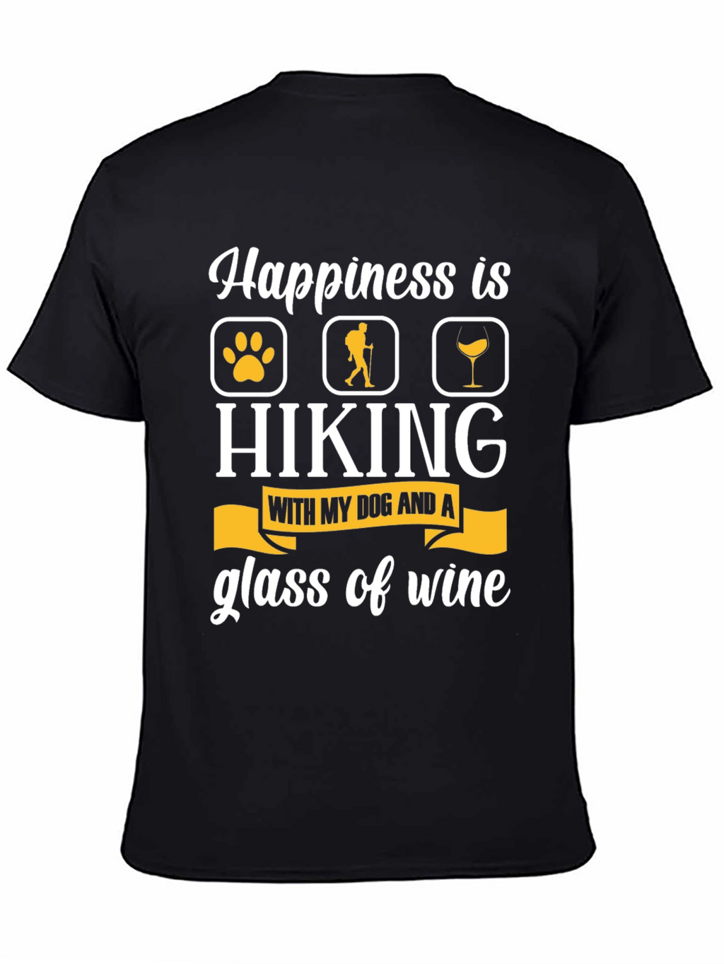 Happiness is Hiking T-Shirt