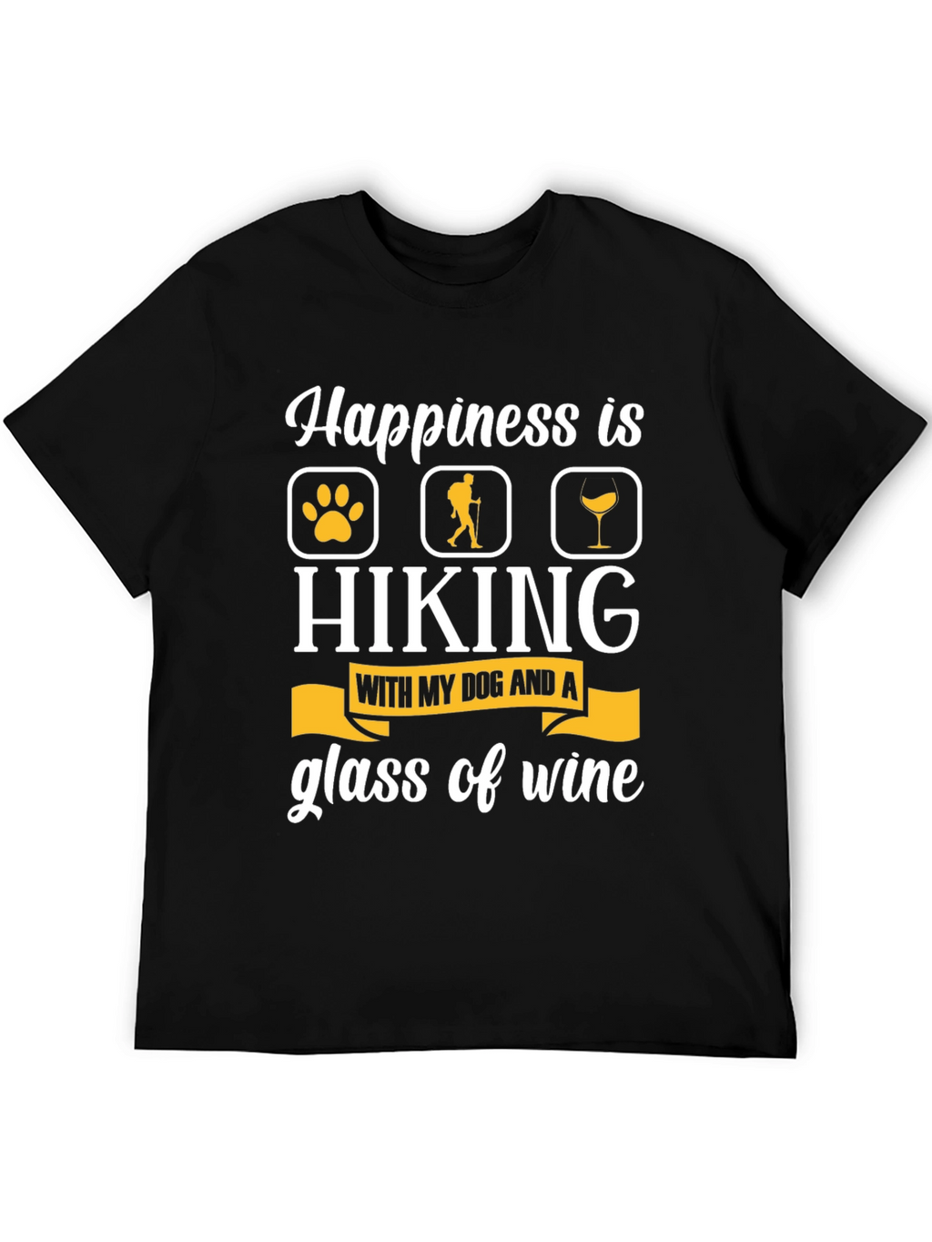 Happiness is Hiking T-Shirt