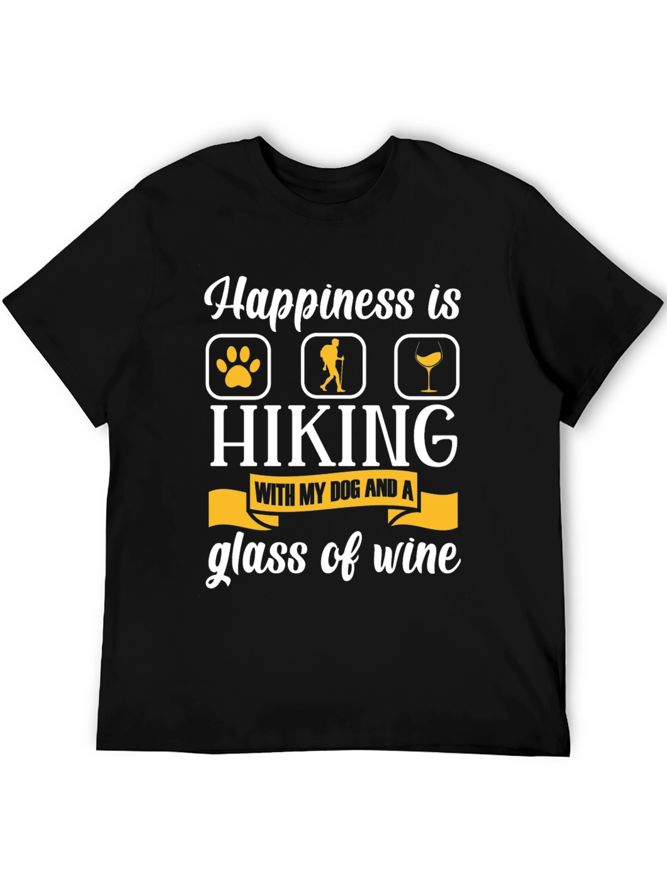 Happiness is Hiking T-Shirt