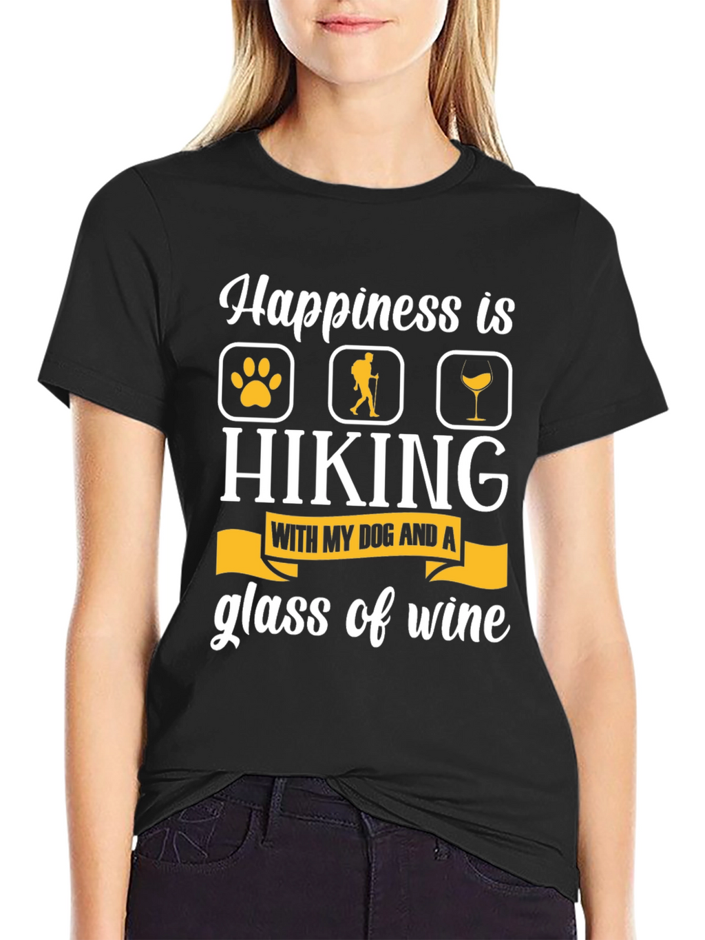 Happiness is Hiking T-Shirt