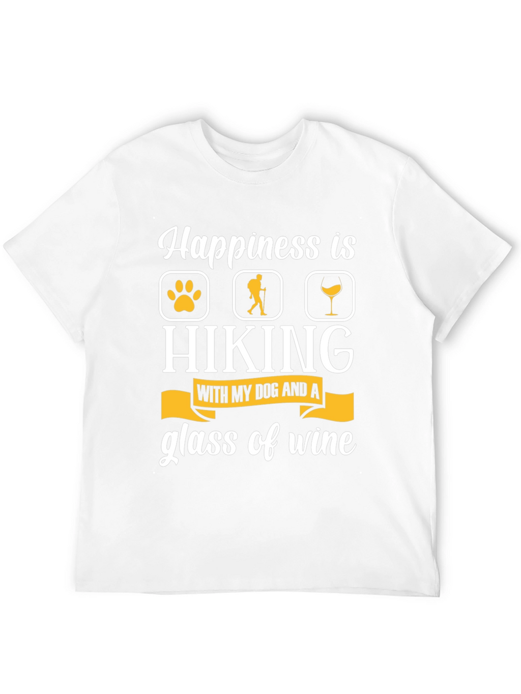 Happiness is Hiking T-Shirt