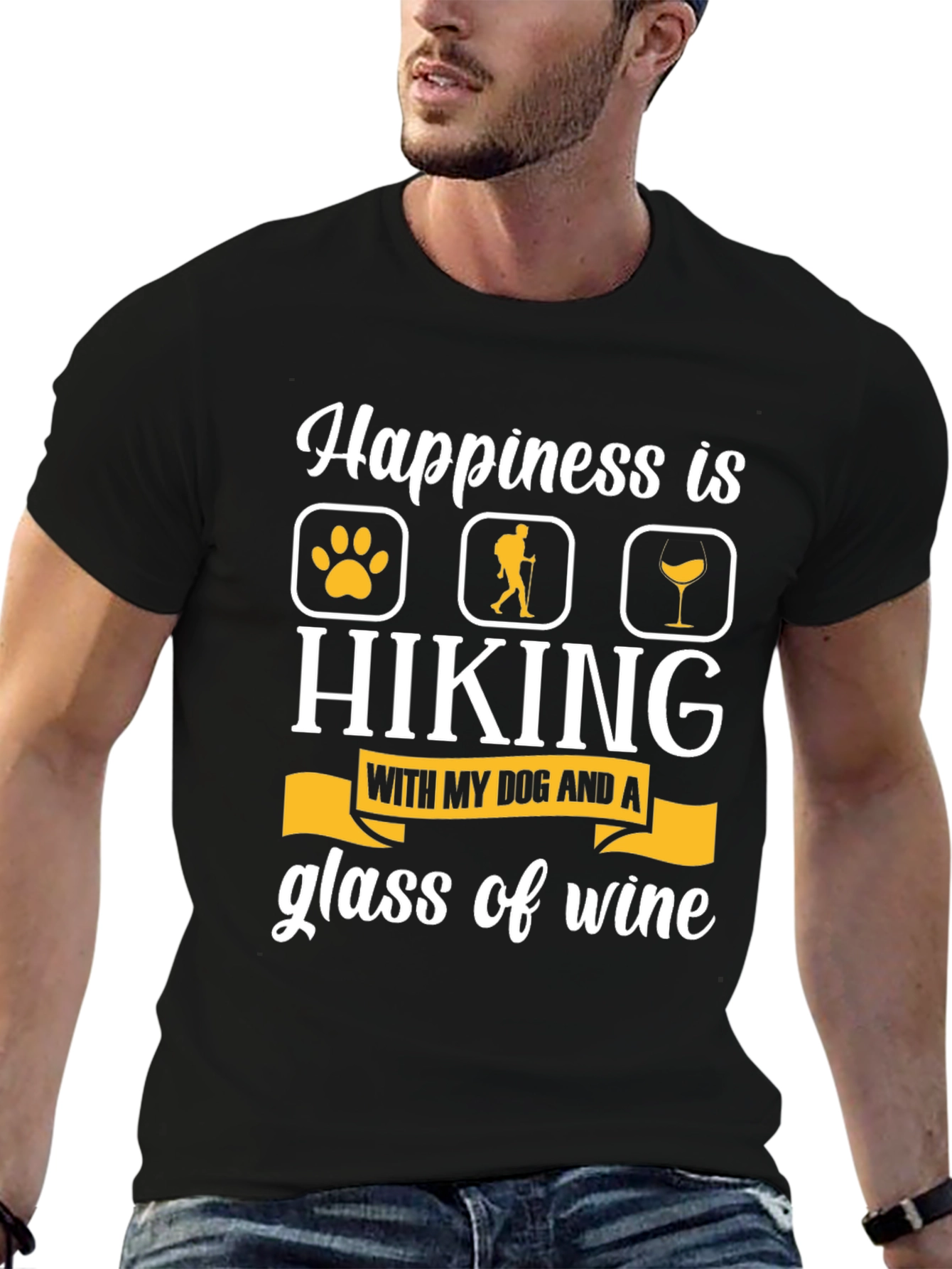 Happiness is Hiking T-Shirt