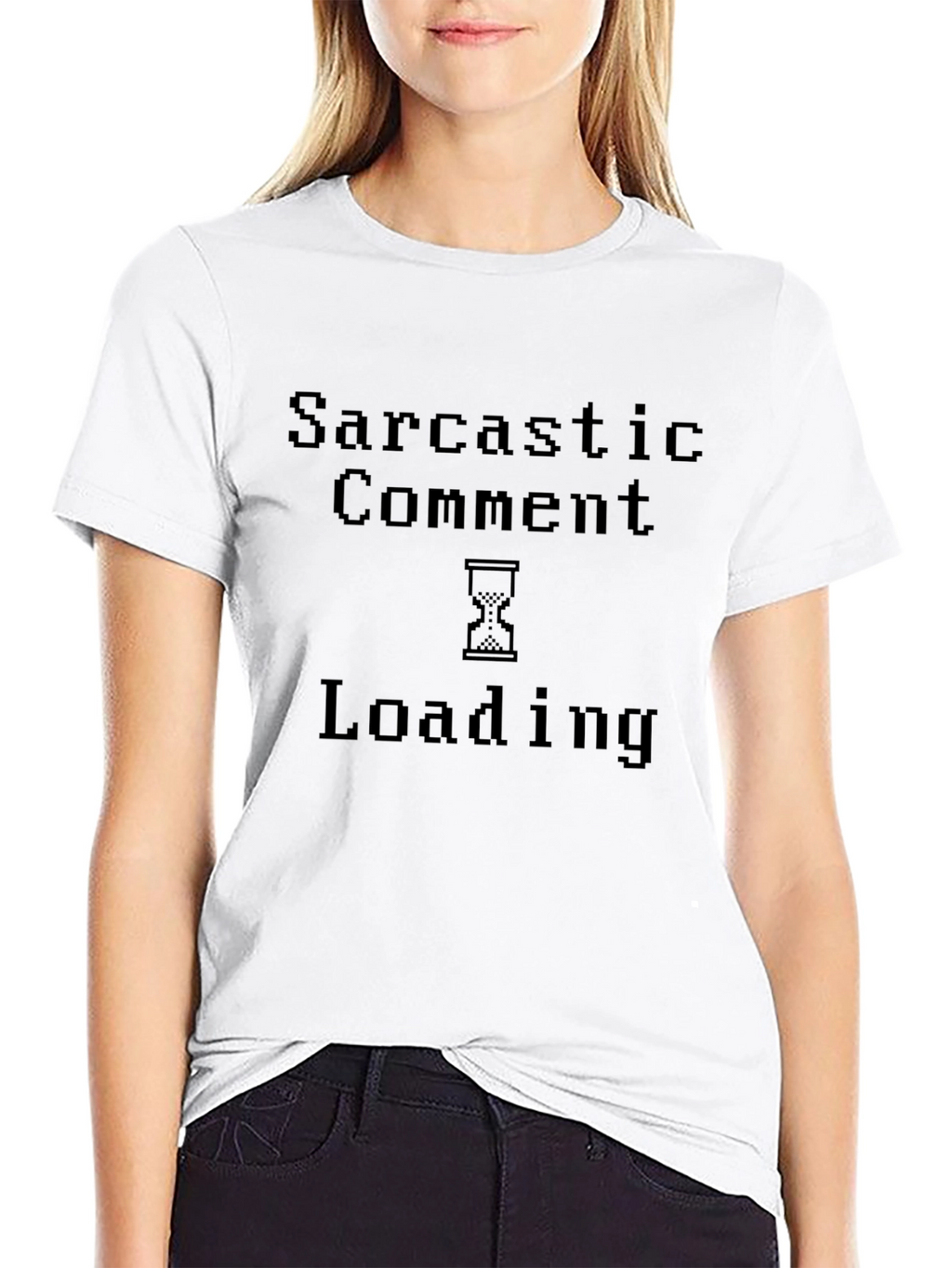 Sarcastic Comment Loading T-Shirt - Funny Novelty Tee