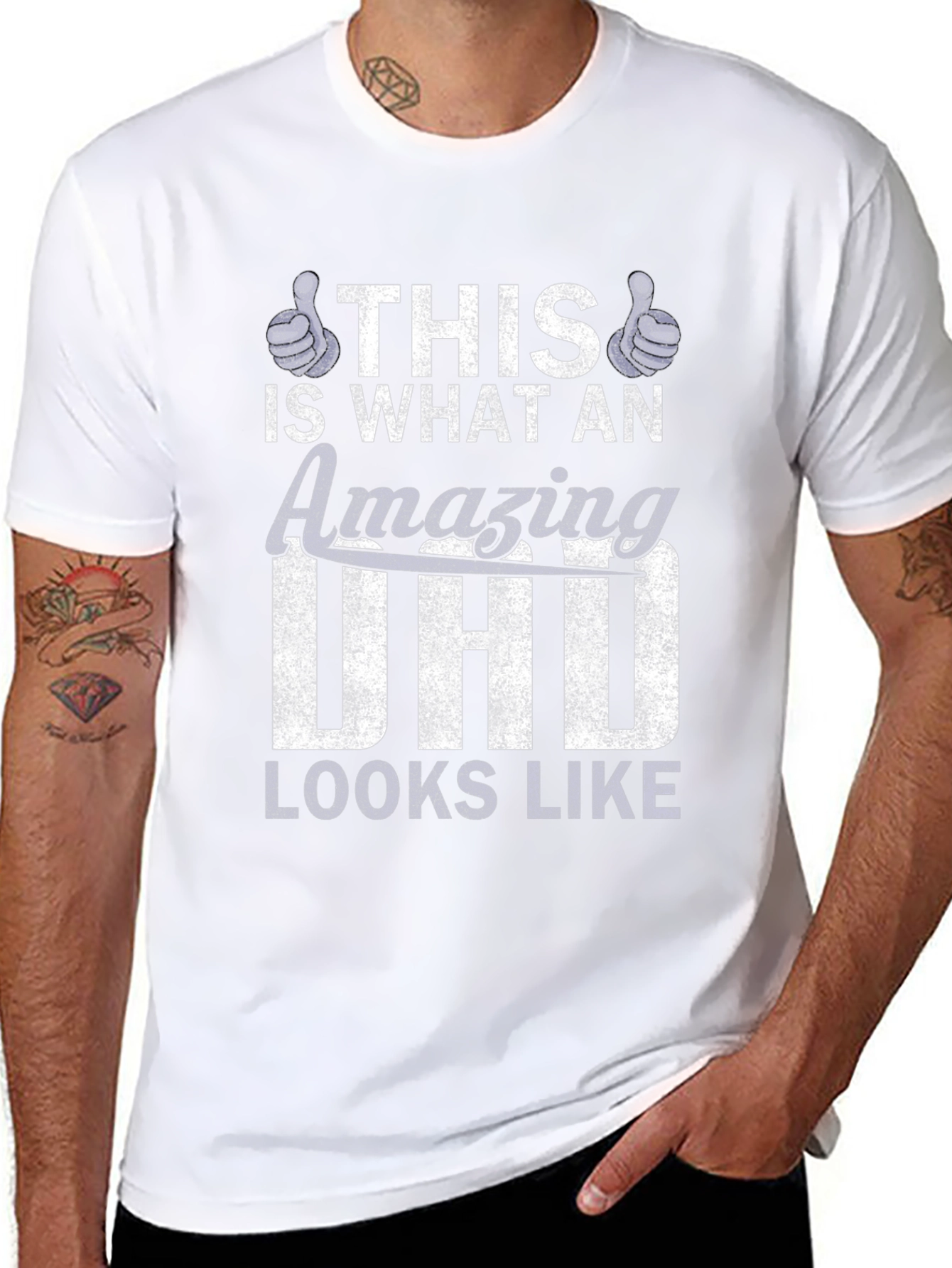 Amazing Dad T-Shirt - This is What An Amazing Dad Looks Like