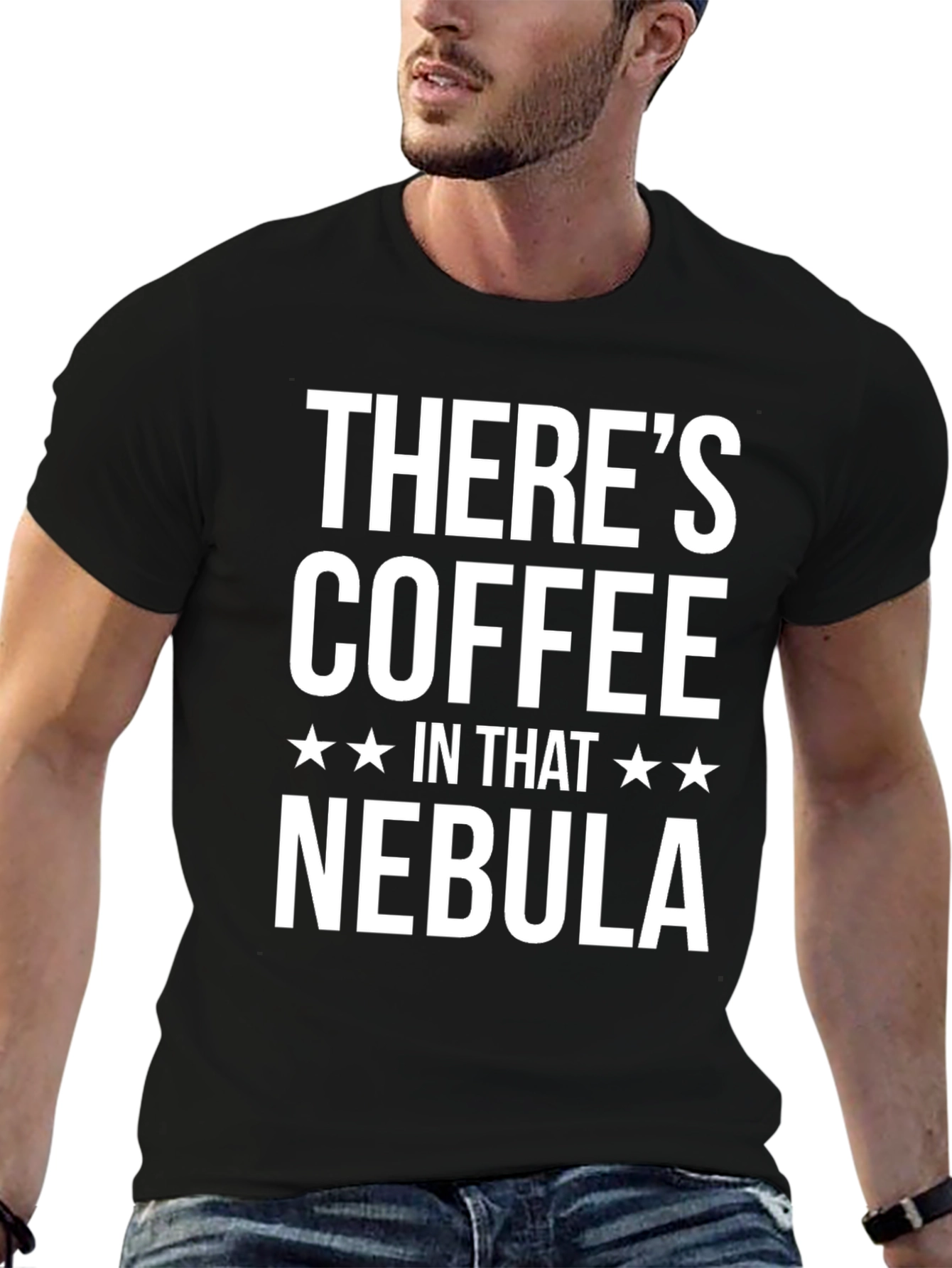 Coffee Nebula T-Shirt - Galaxy Space Design