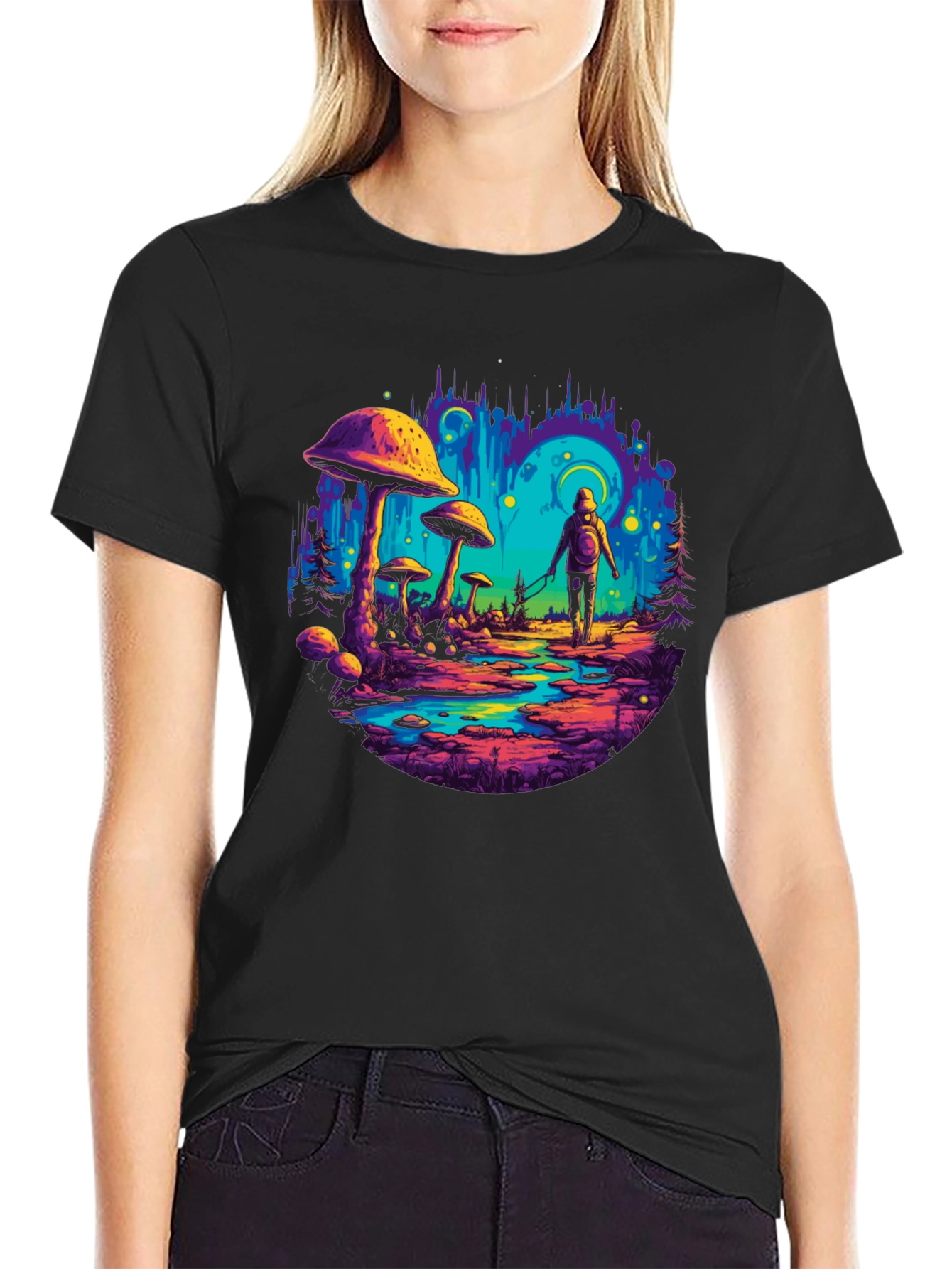 Mystical Mushroom Trip T-Shirt