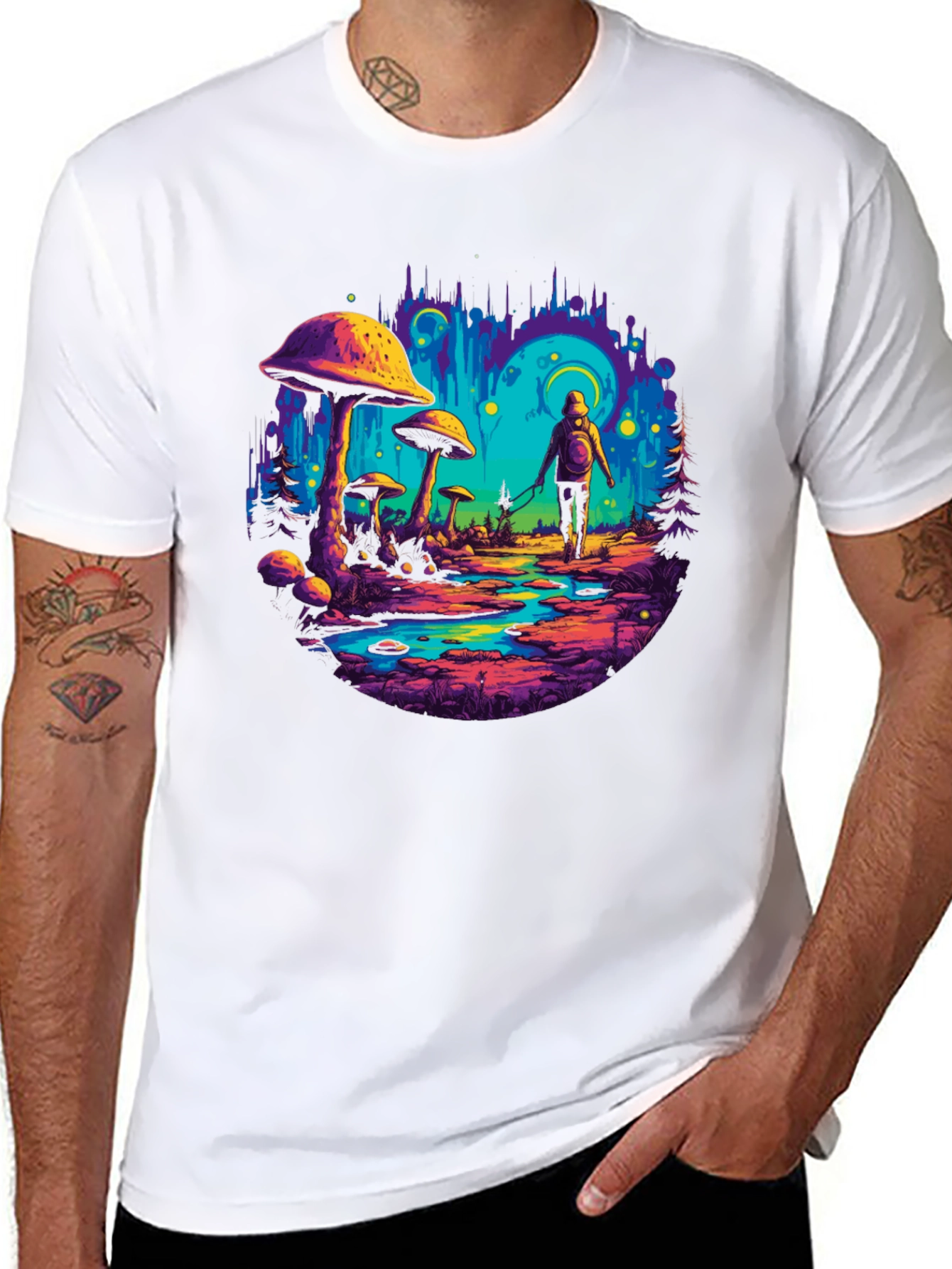 Mystical Mushroom Trip T-Shirt