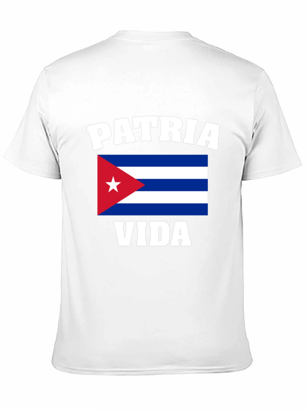 Patria y Vida Cuba Flag Graphic T-Shirt