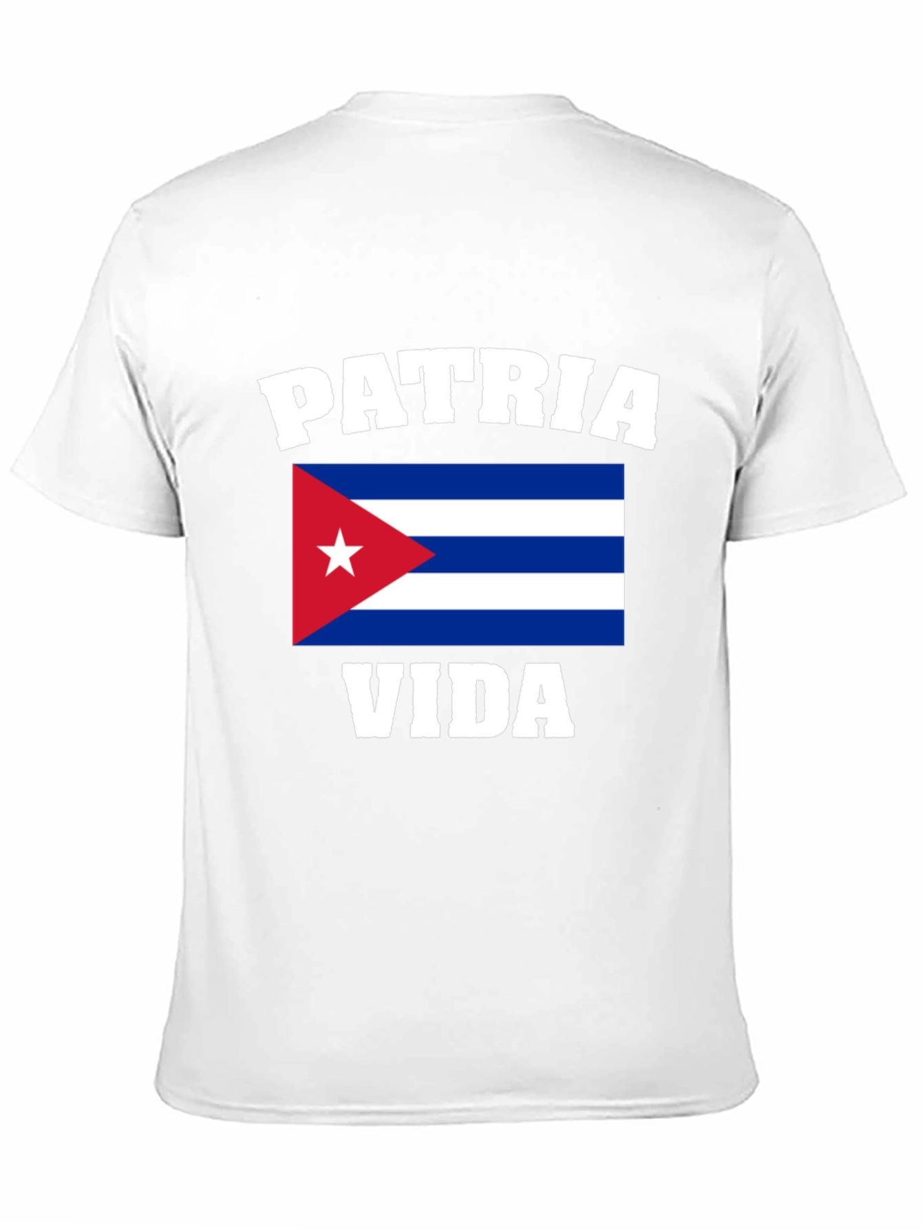Patria y Vida Cuba Flag Graphic T-Shirt
