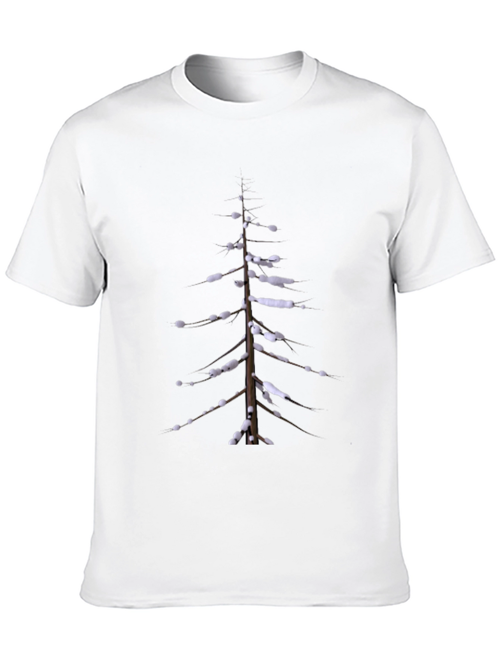 Winter Tree Graphic Tee - Nature Inspired Shirt
