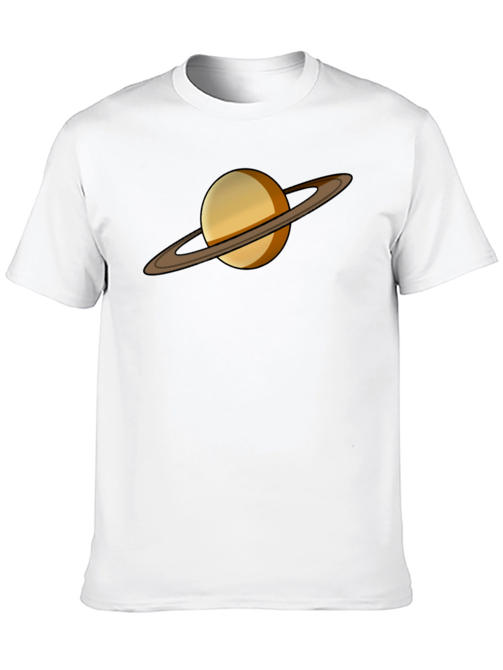 Saturn Graphic Tee - Celestial Style T-Shirt