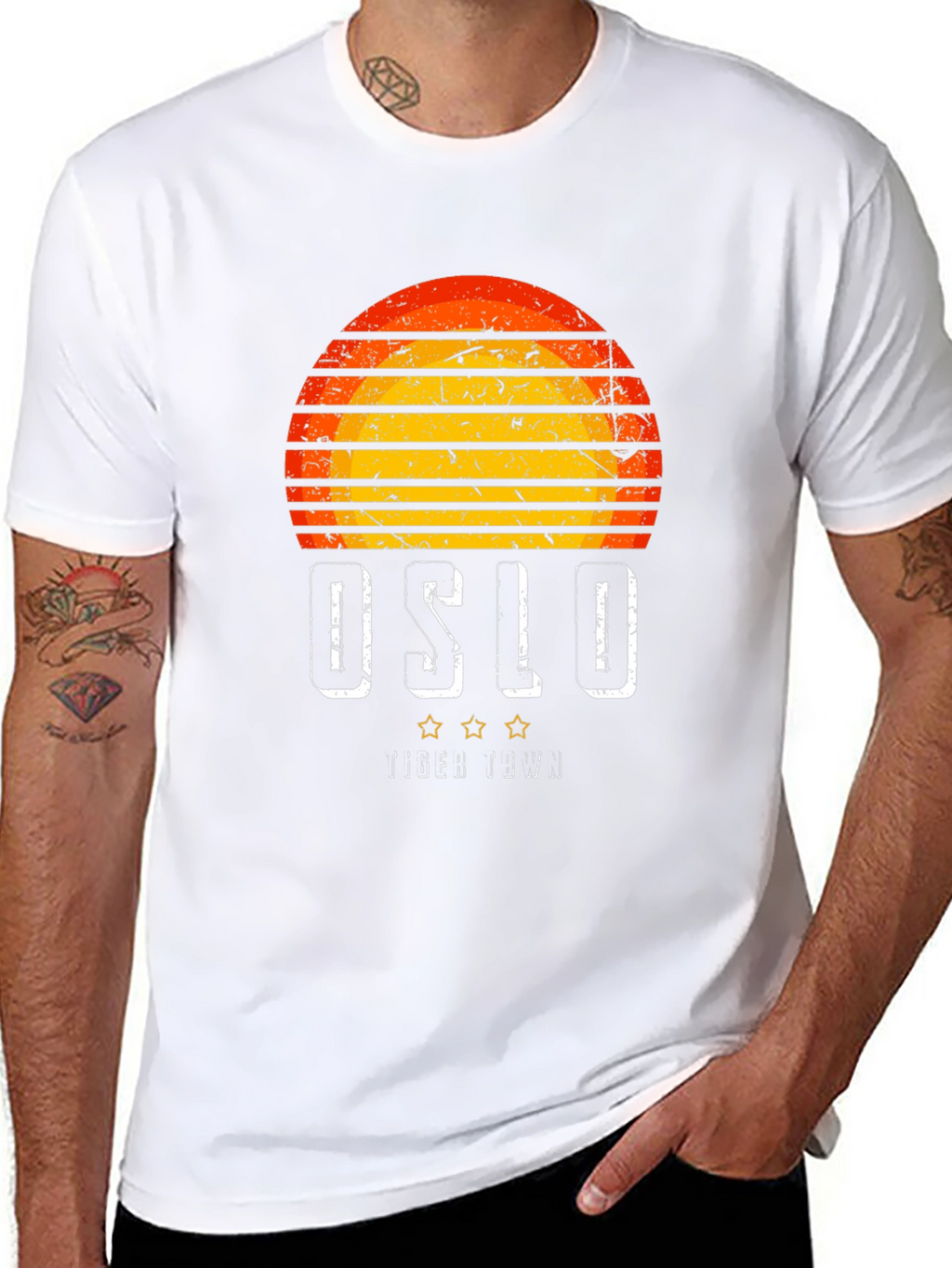Oslo Tiger Town Graphic T-Shirt