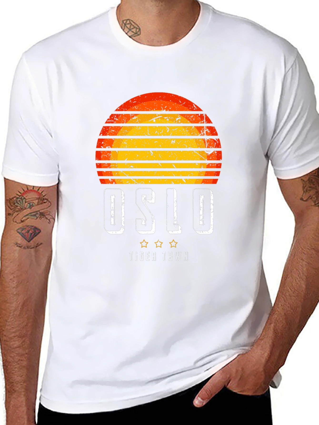Oslo Tiger Town Graphic T-Shirt