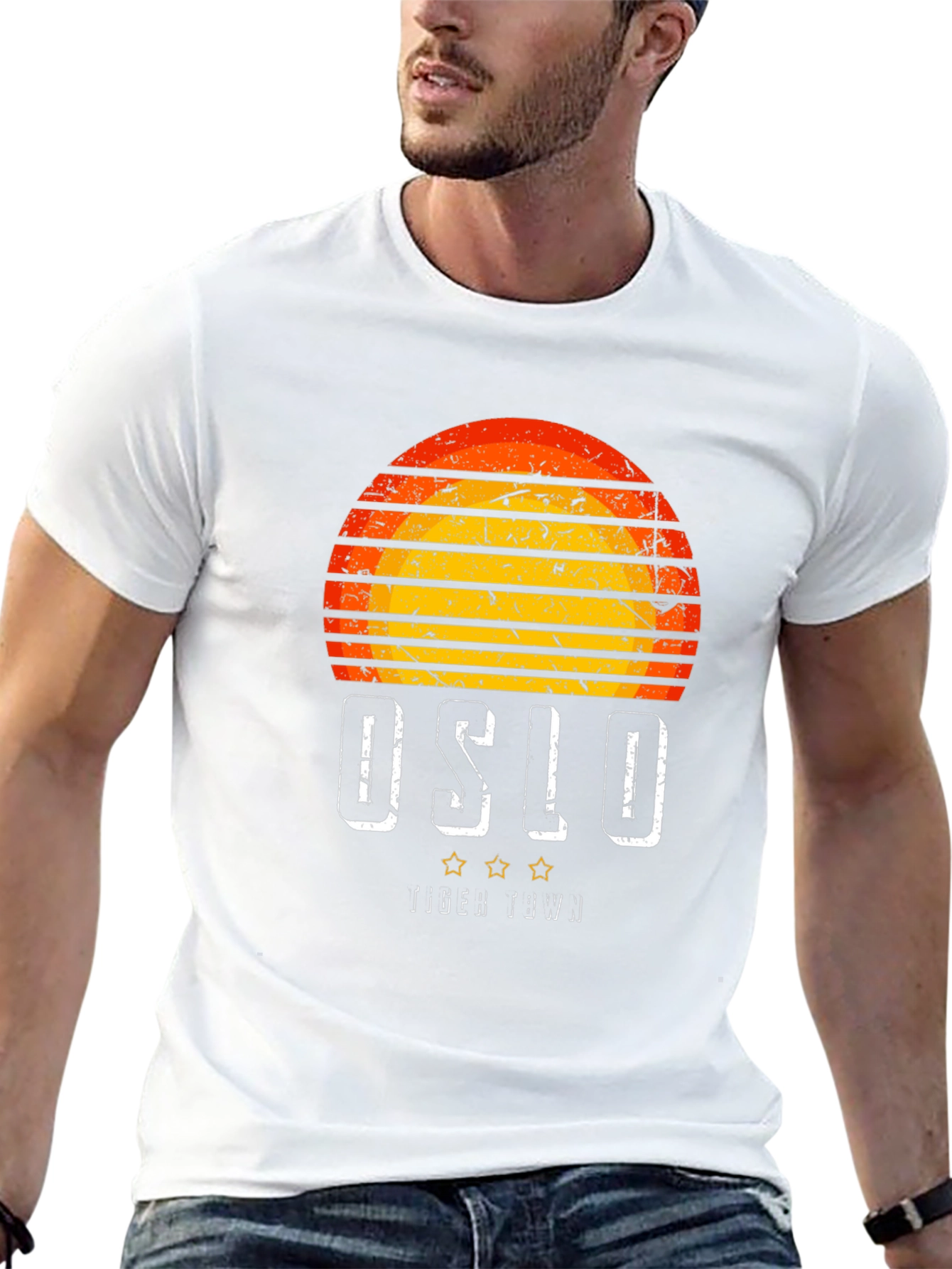 Oslo Tiger Town Graphic T-Shirt