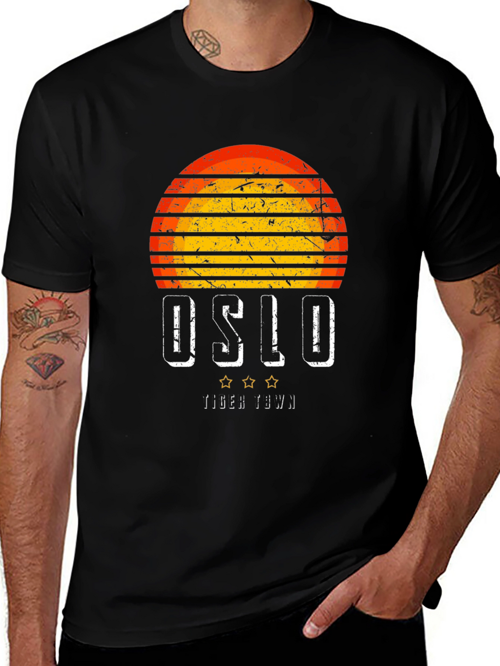 Oslo Tiger Town Graphic T-Shirt