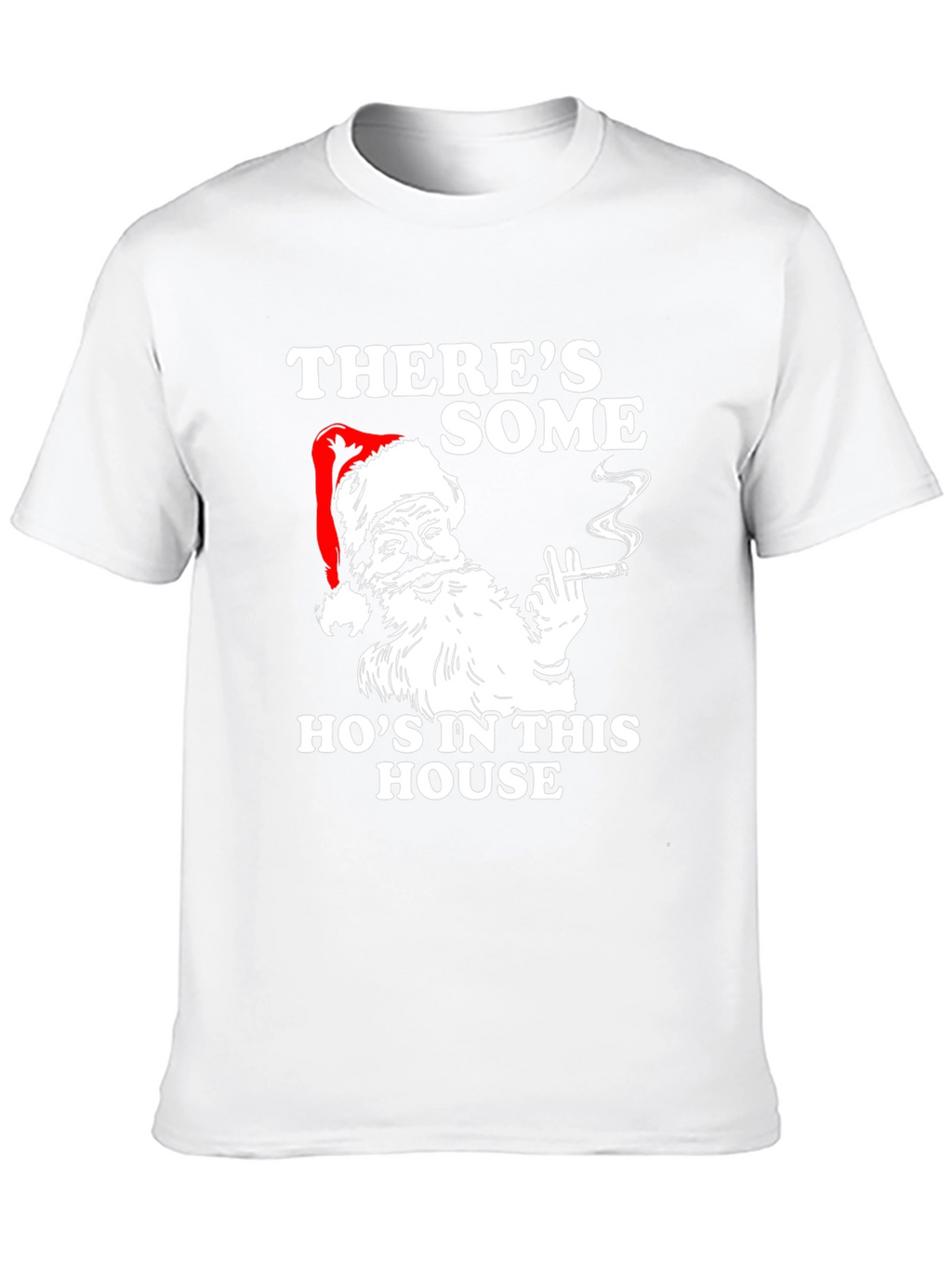 Funny Santa Hos in This House T-Shirt
