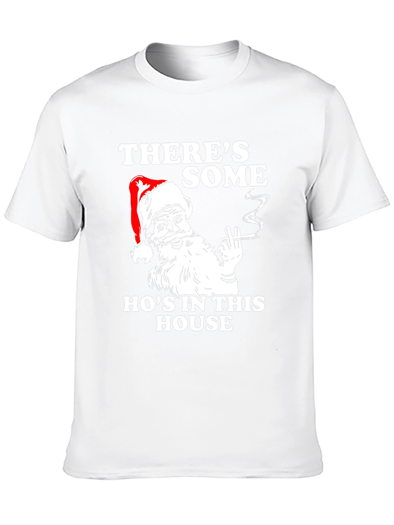 Funny Santa Hos in This House T-Shirt