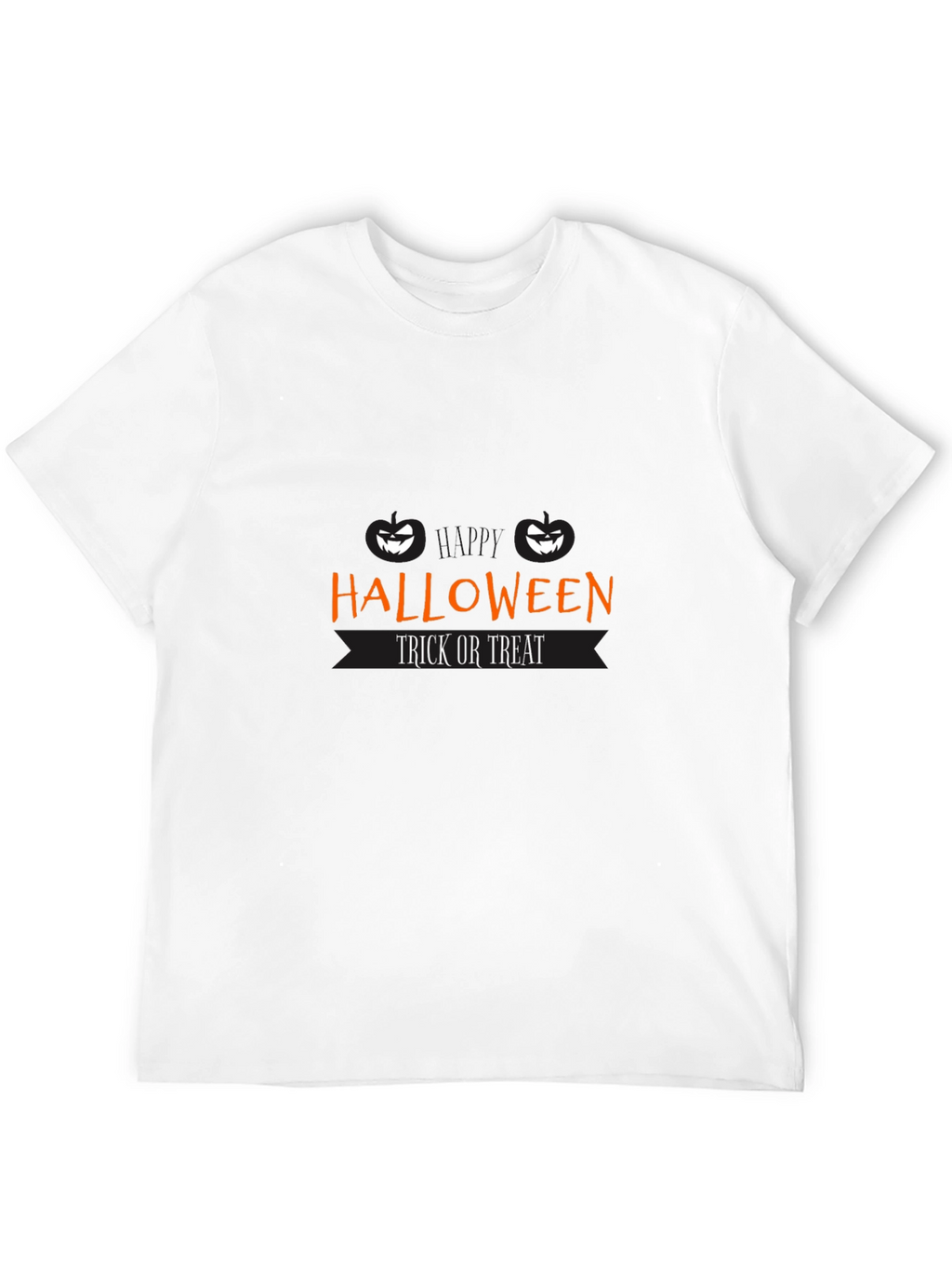 Halloween Trick or Treat Black T-Shirt