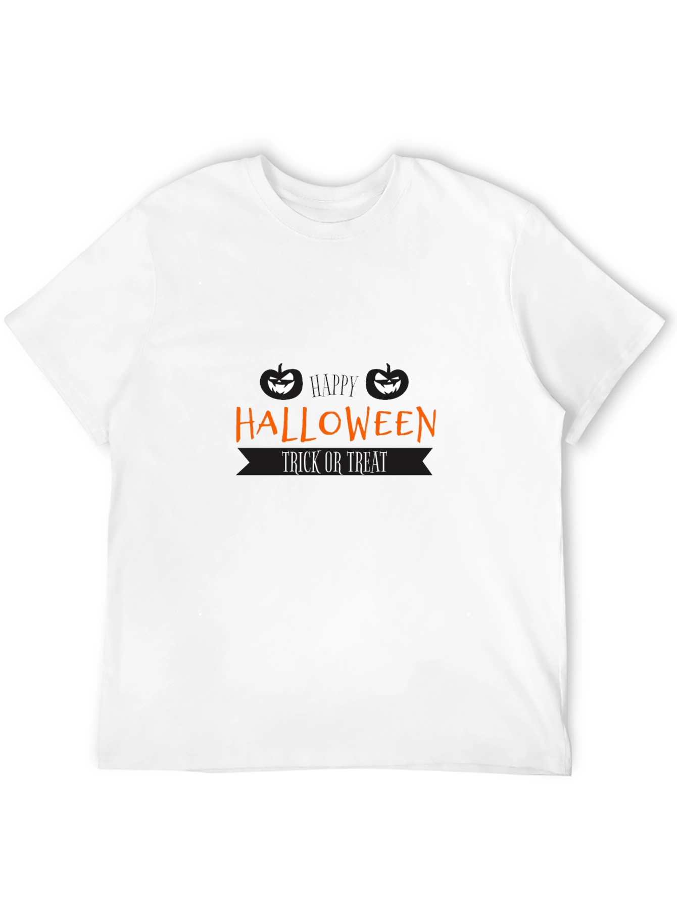 Halloween Trick or Treat Black T-Shirt