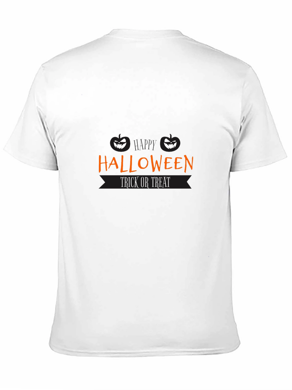 Halloween Trick or Treat Black T-Shirt