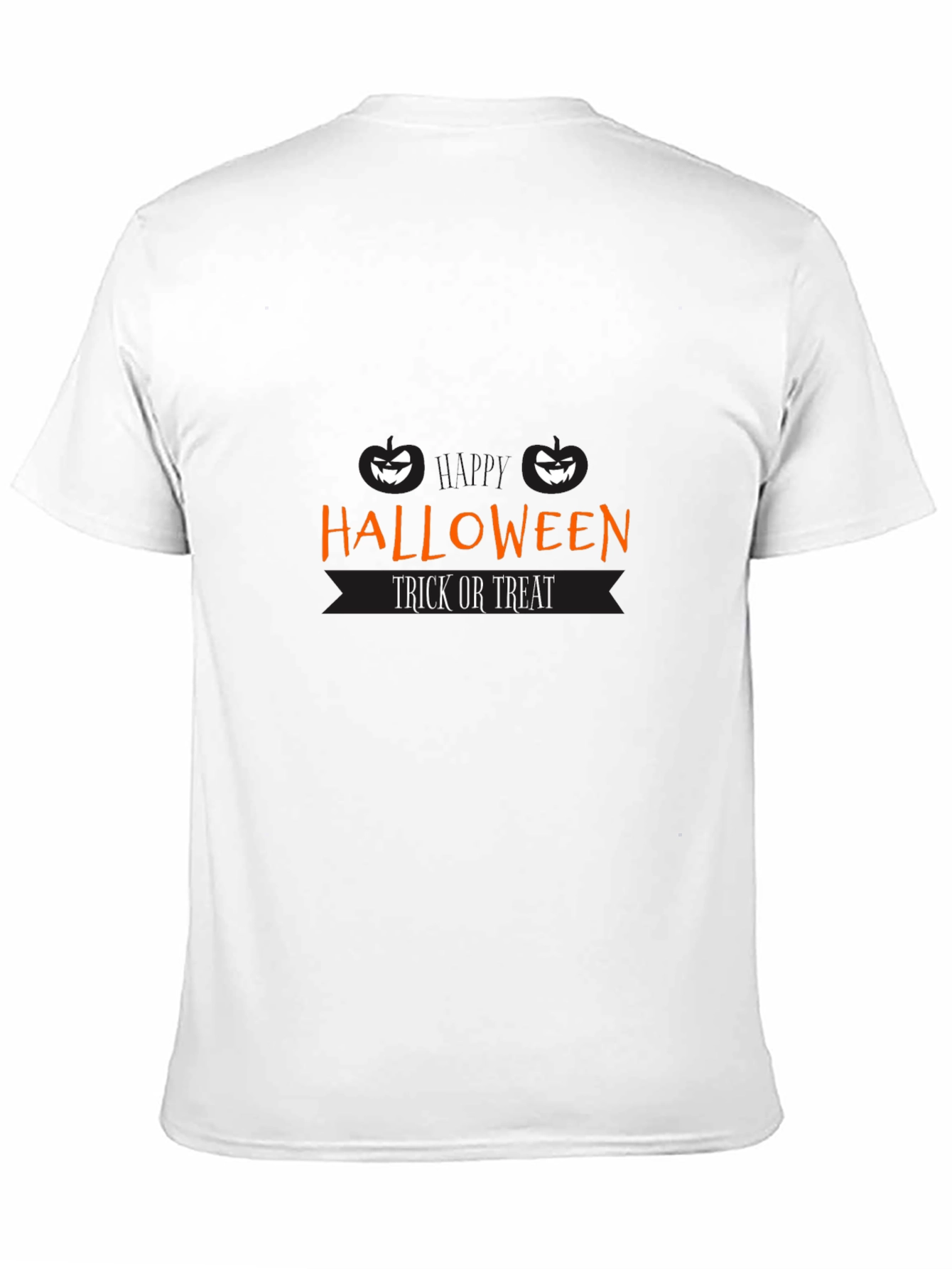 Halloween Trick or Treat Black T-Shirt