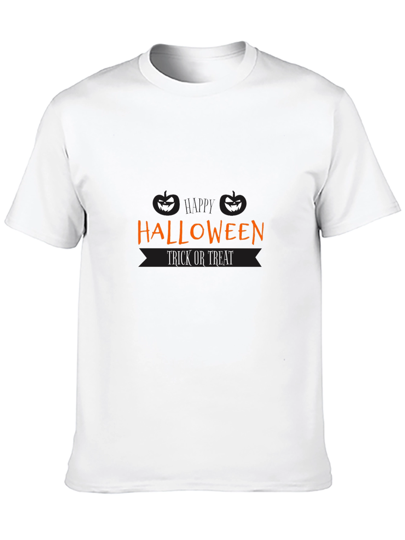 Halloween Trick or Treat Black T-Shirt