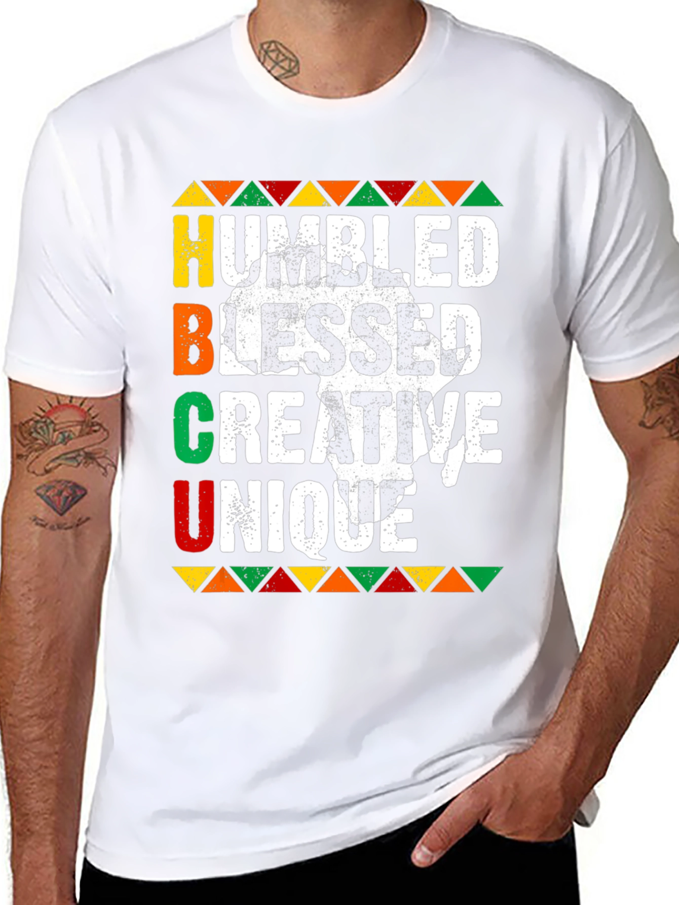 Humbled Blessed Creative Unique HBCU T-Shirt