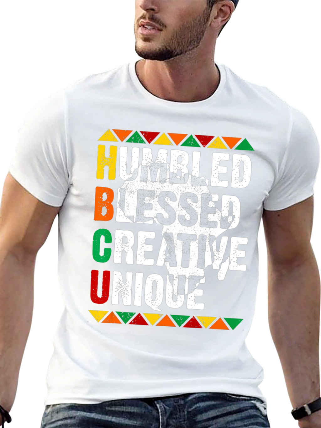 Humbled Blessed Creative Unique HBCU T-Shirt