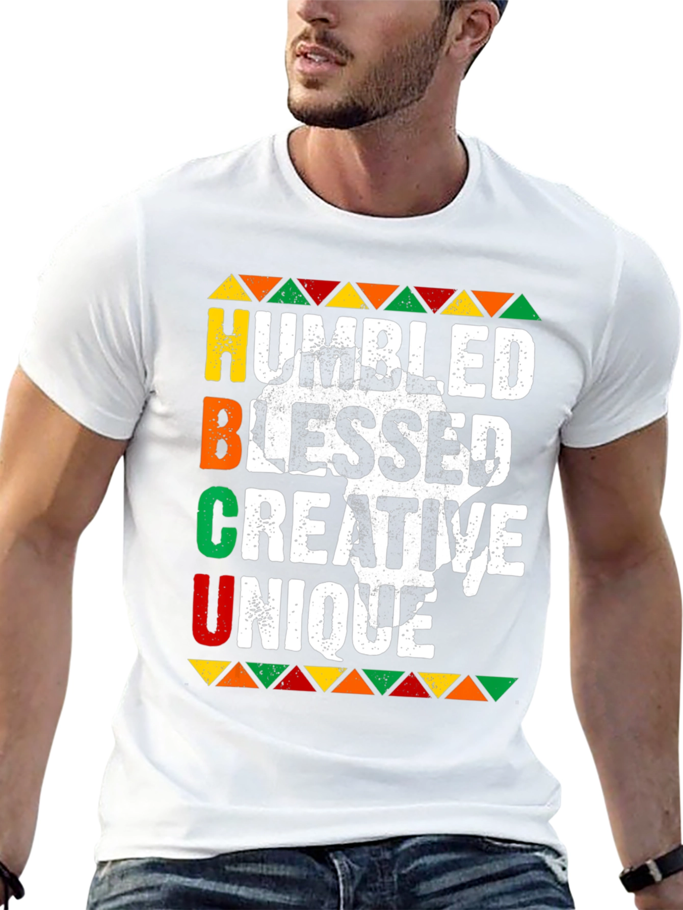 Humbled Blessed Creative Unique HBCU T-Shirt